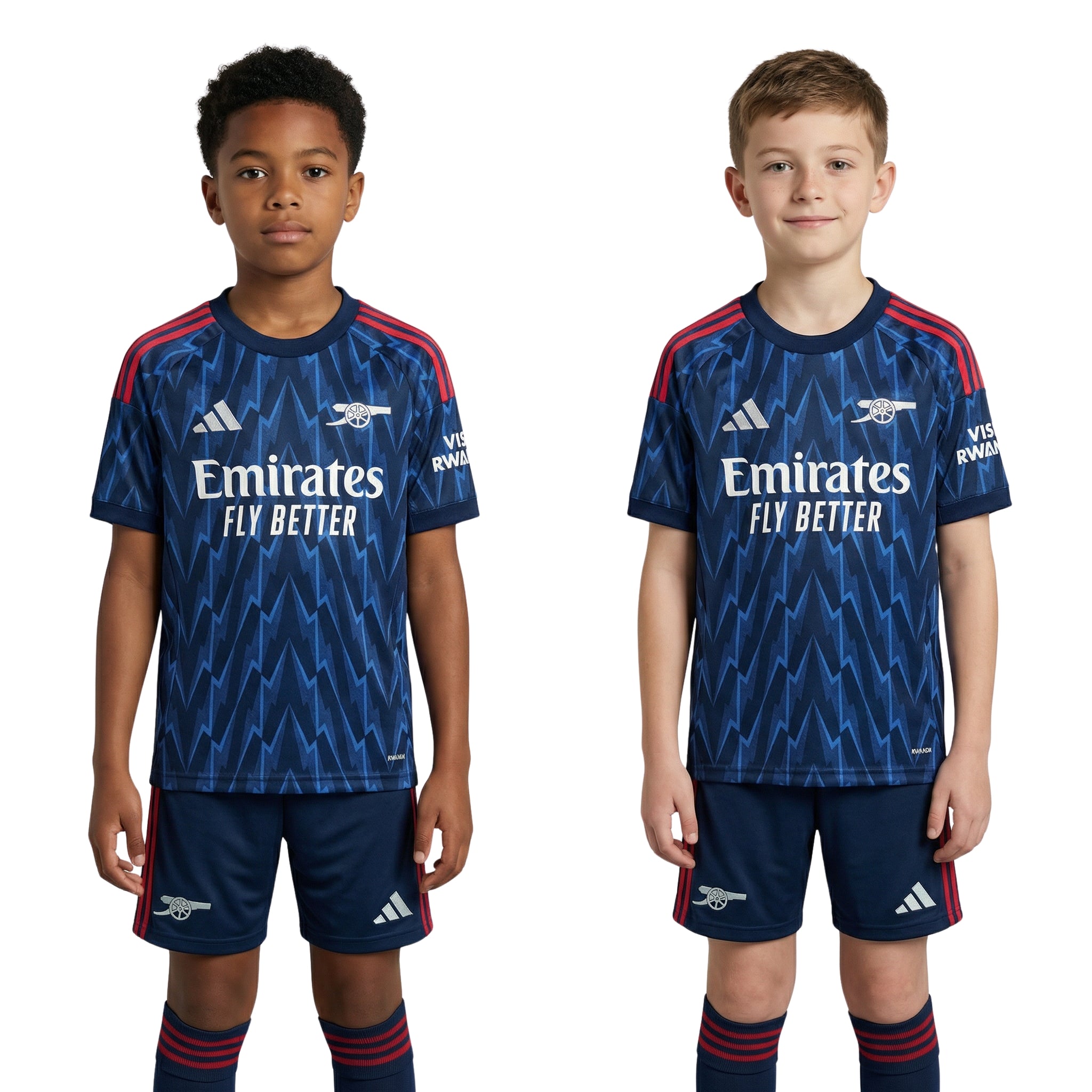 Kit - Arsenal Extérieur 25/26 - Vue de dos