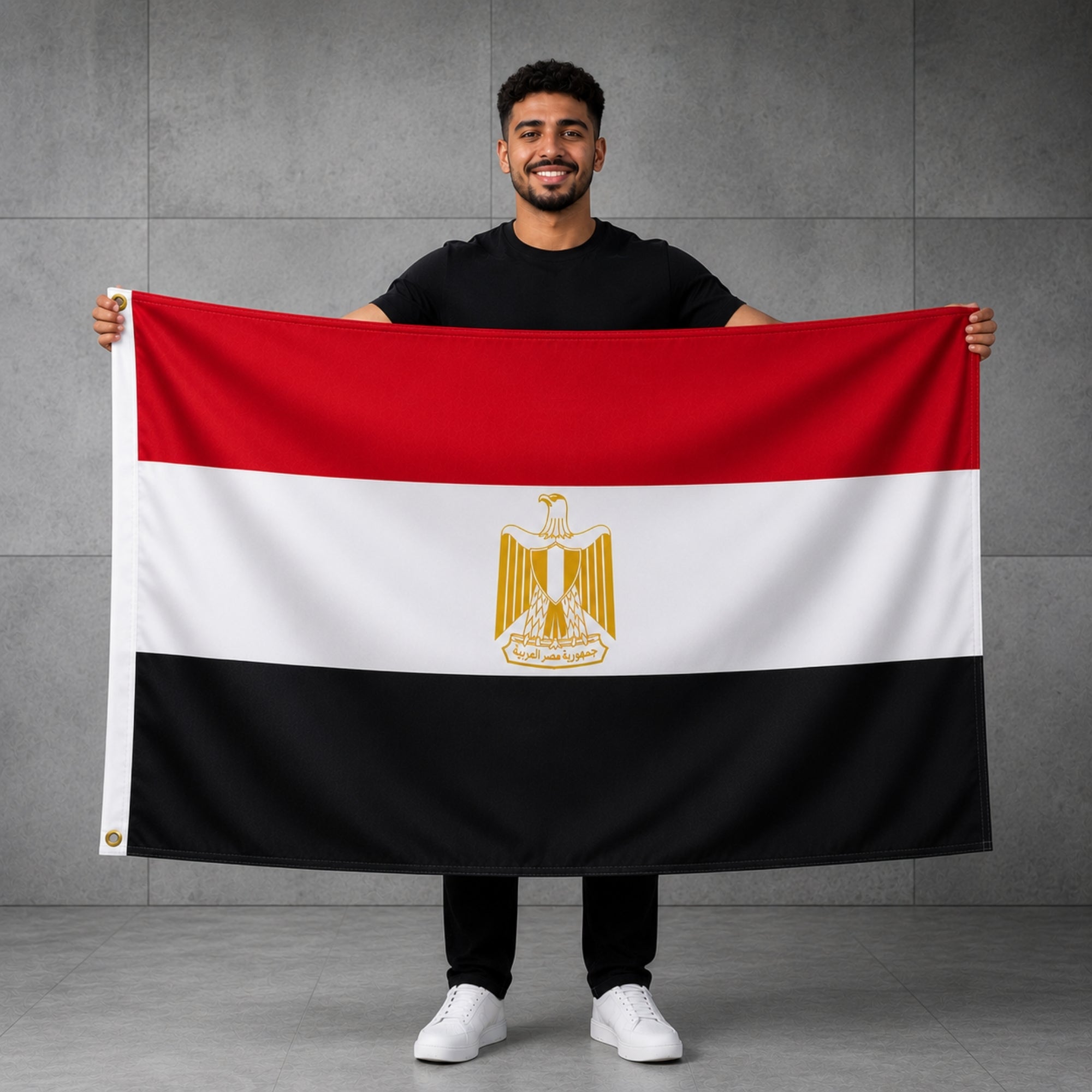 Drapeau - Égypte