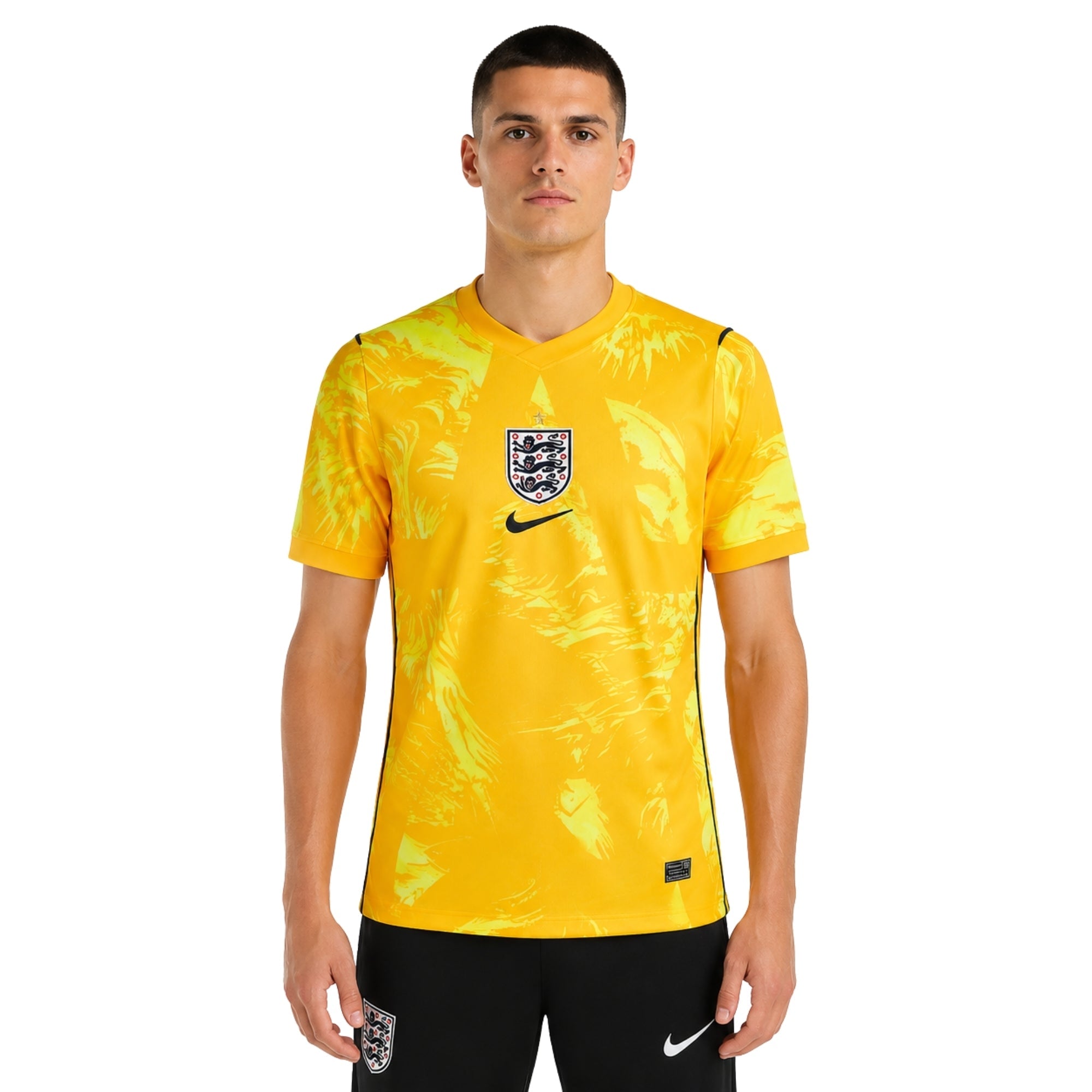 Angleterre Gardiens de But 26/27 - Coupe du Monde 2026 - Jaune