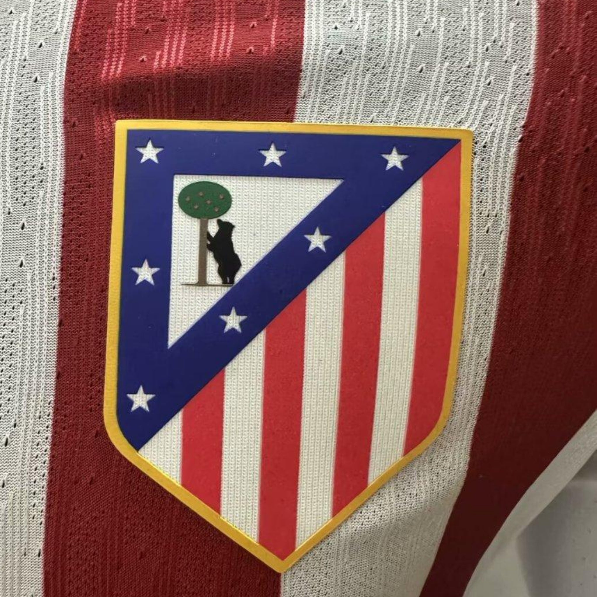 Atlético de Madrid Domicile 25/26 - Manches Longues - Détail