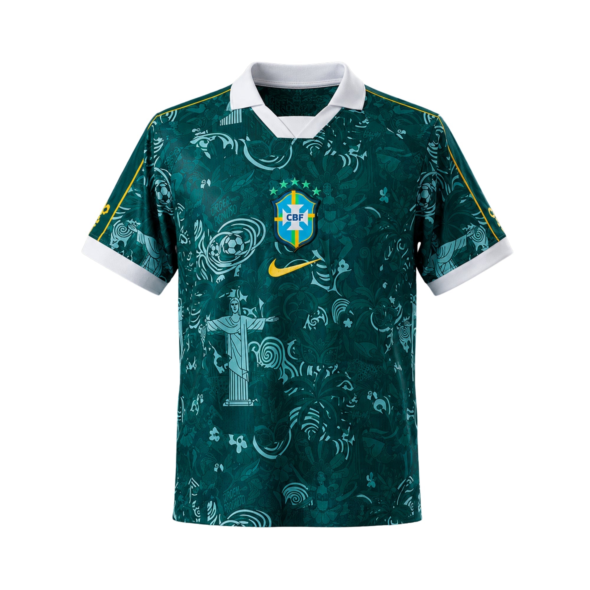 Maillot Brésil Édition Spéciale 26/27 - Coupe du Monde 2026, à plat dos