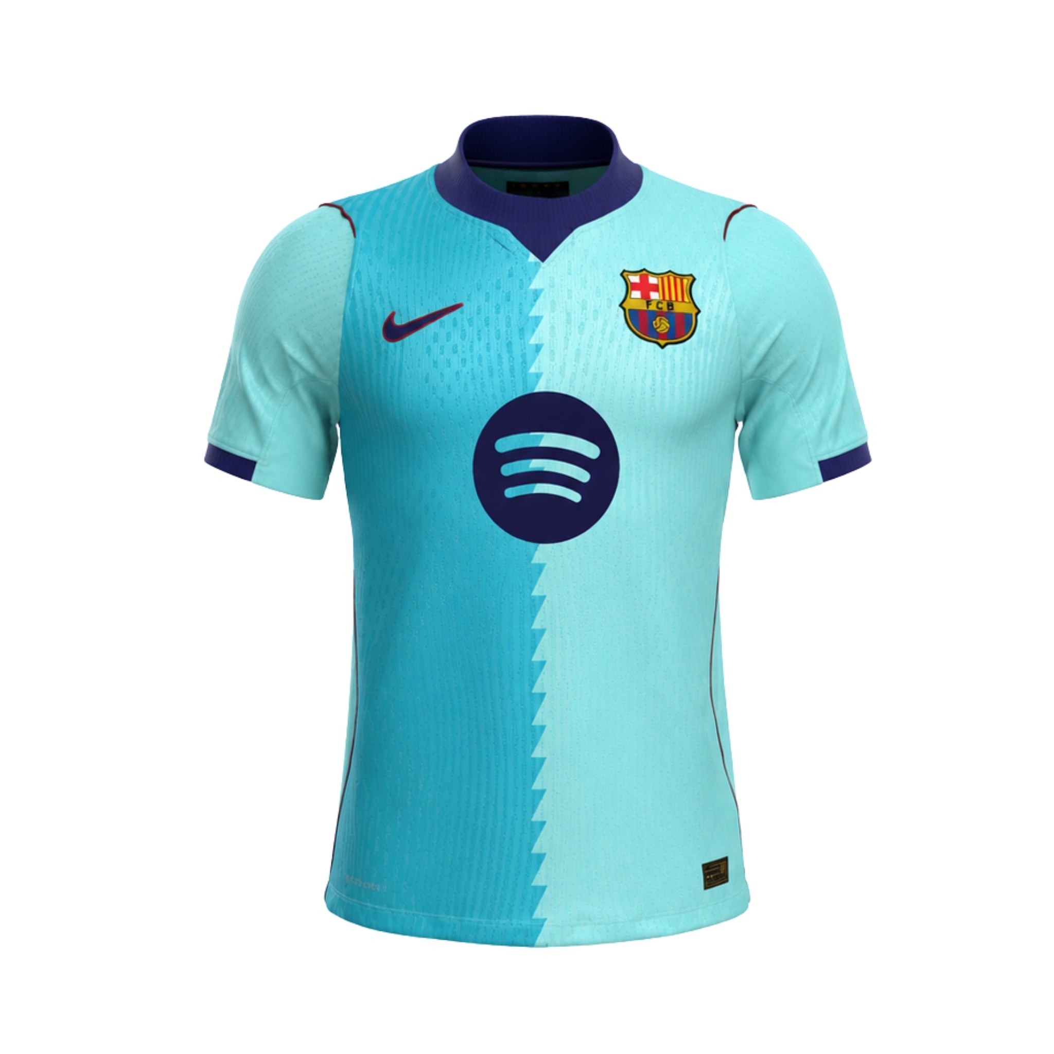 Barcelone Édition Spéciale 26/27 - Version Joueur - Bleu Clair et Bleu Marine