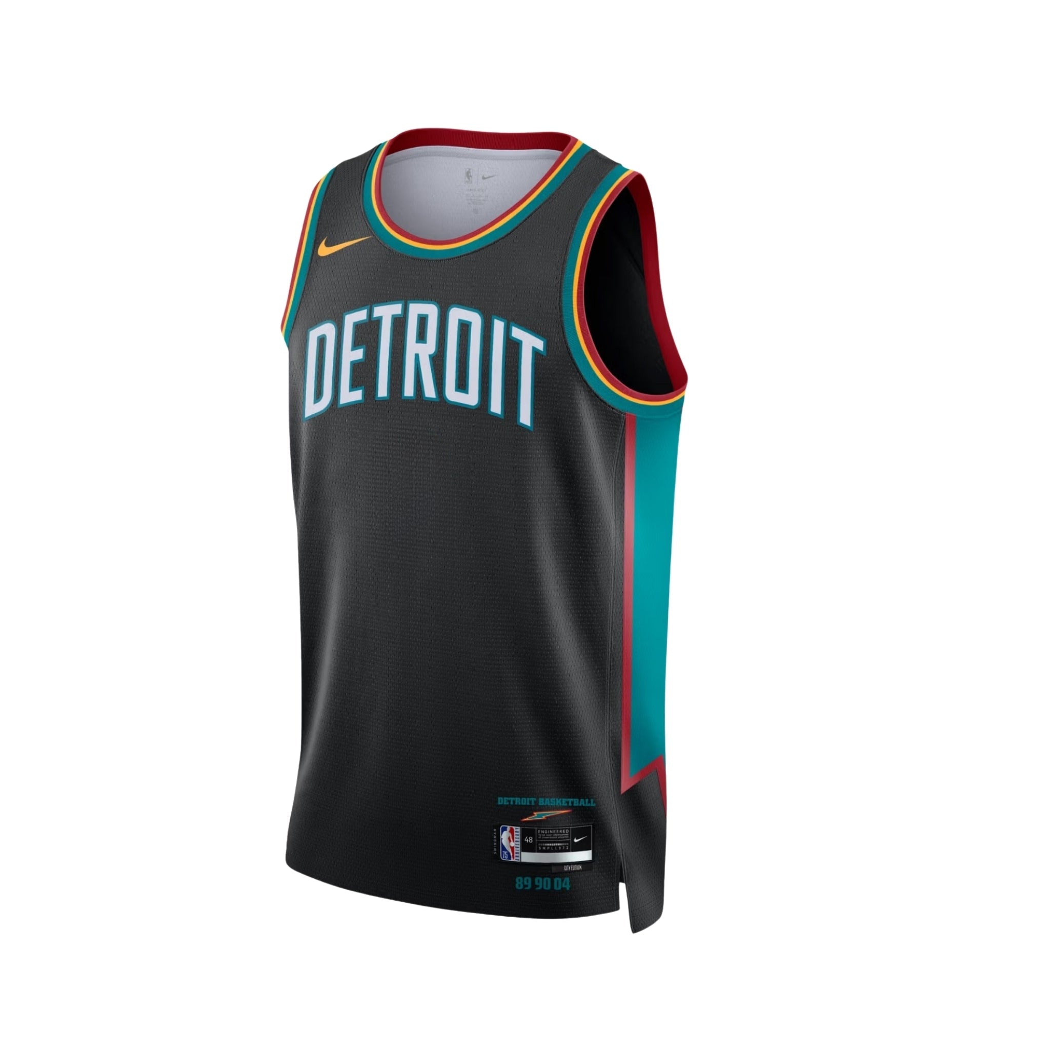 Detroit Pistons City Edition 25/26 - Vue de face