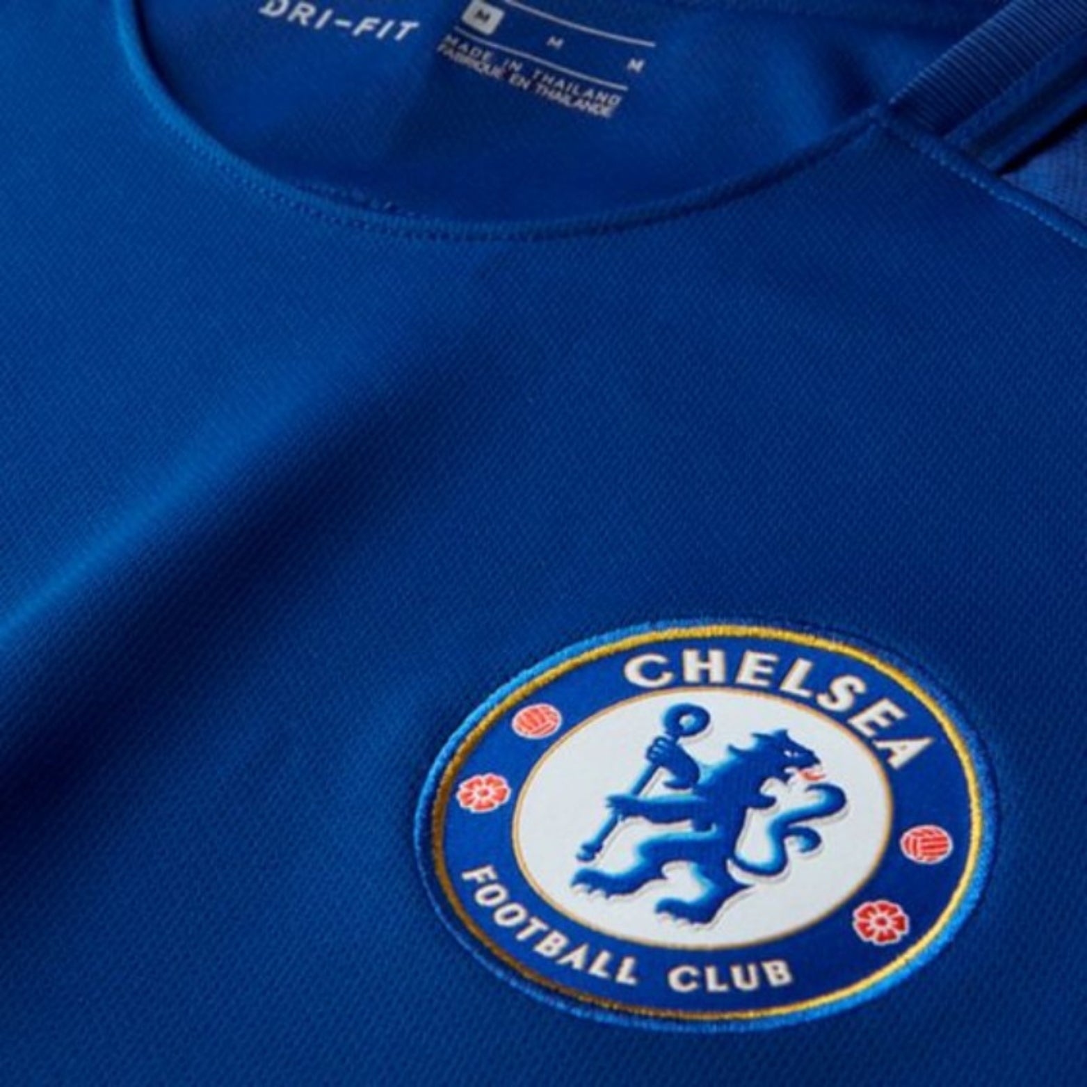 Chelsea Domicile 17/18 - Détail