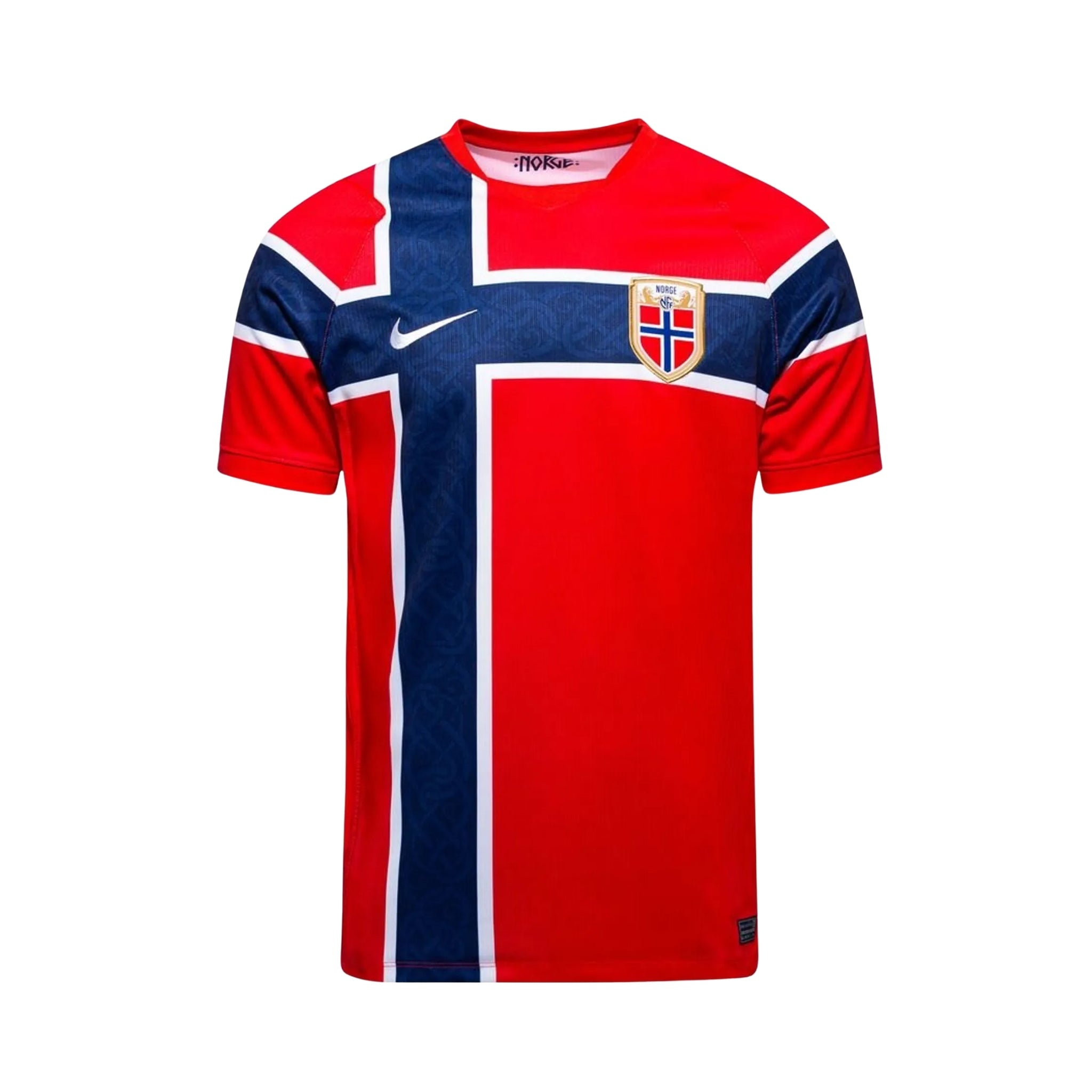 Maillot Norvège Domicile 26/27 - Coupe du Monde 2026, à plat avant