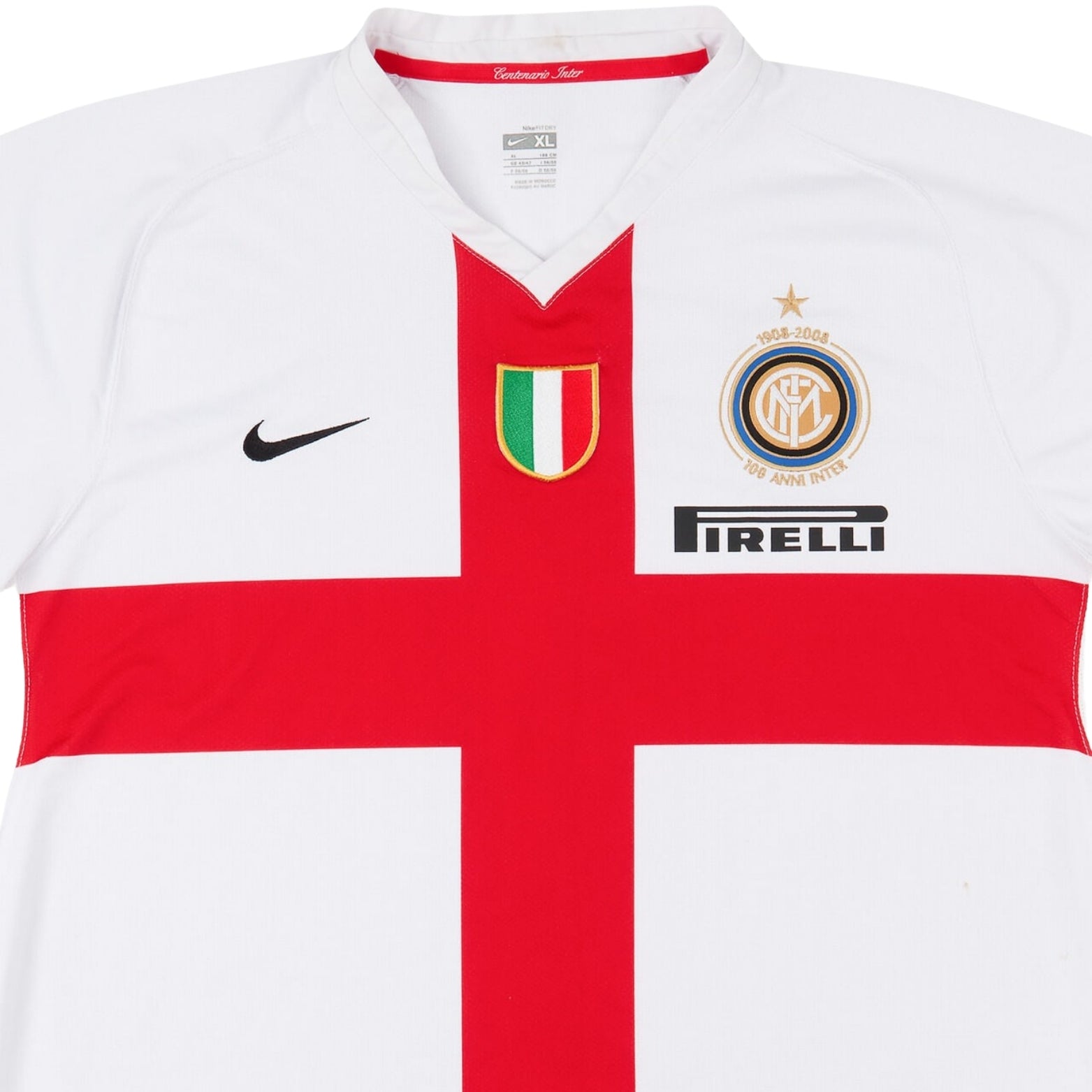 Inter Milan Extérieur 07/08 - Détail
