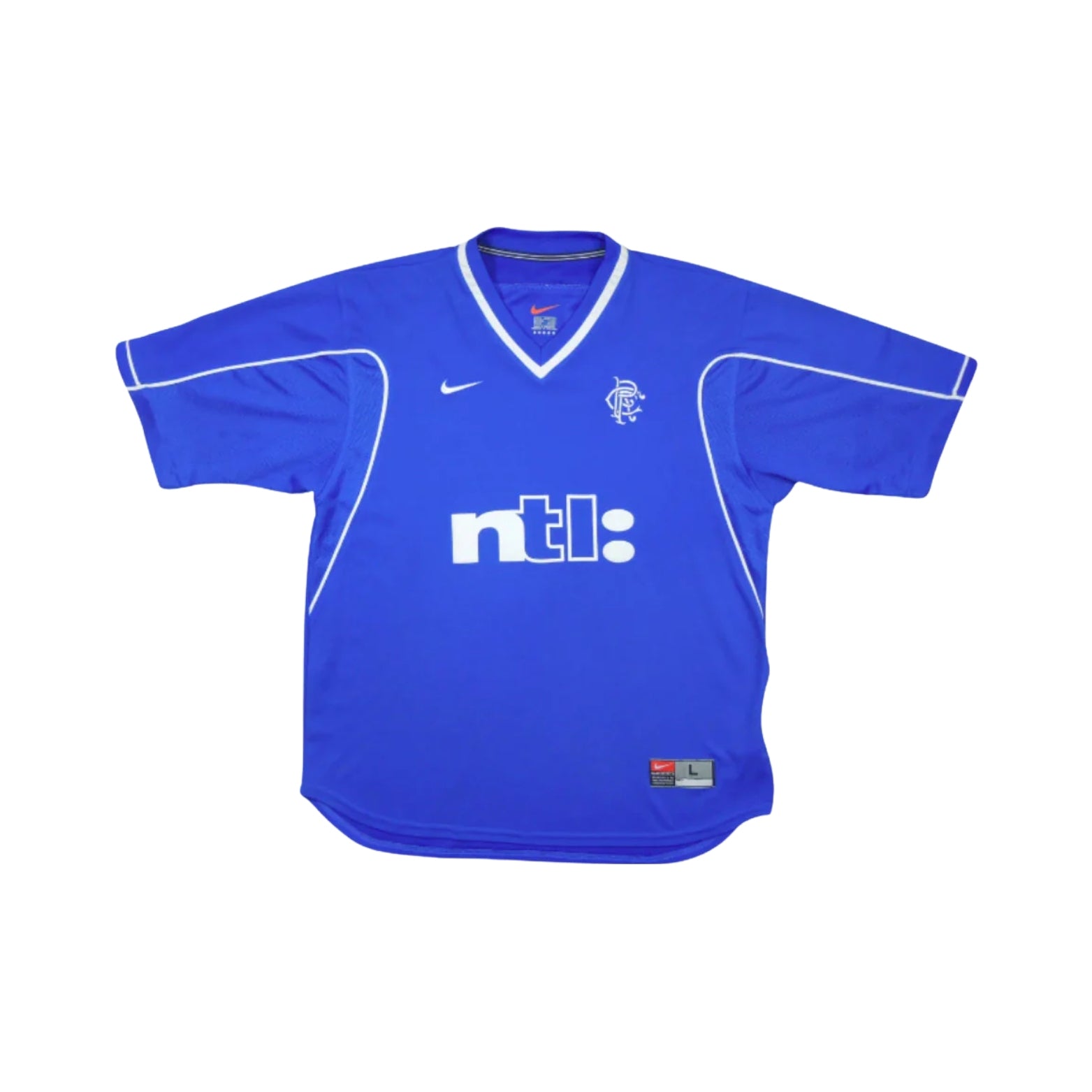 Rangers Domicile 99/00 - Vue de face