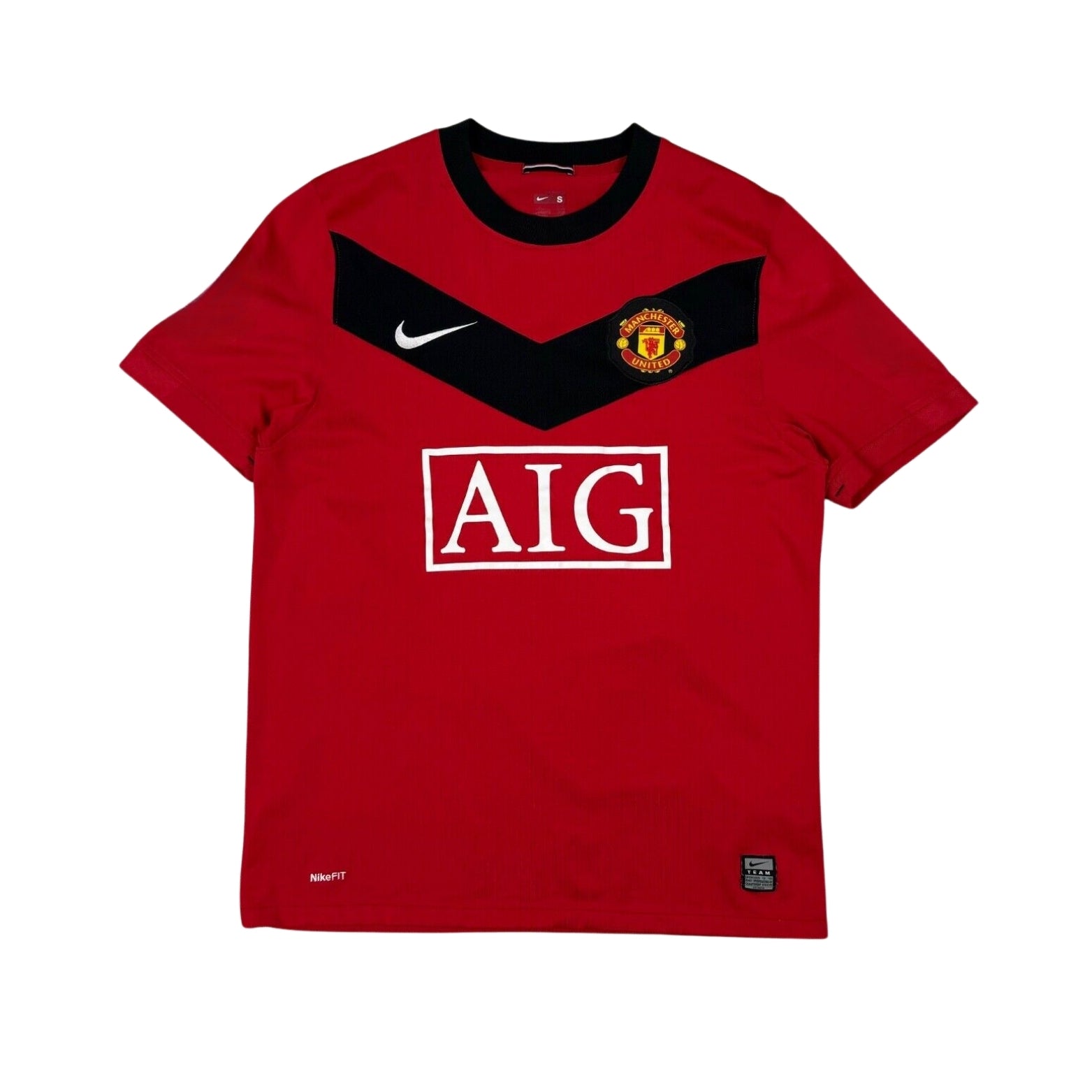 Manchester United Domicile 09/10 - Vue de face