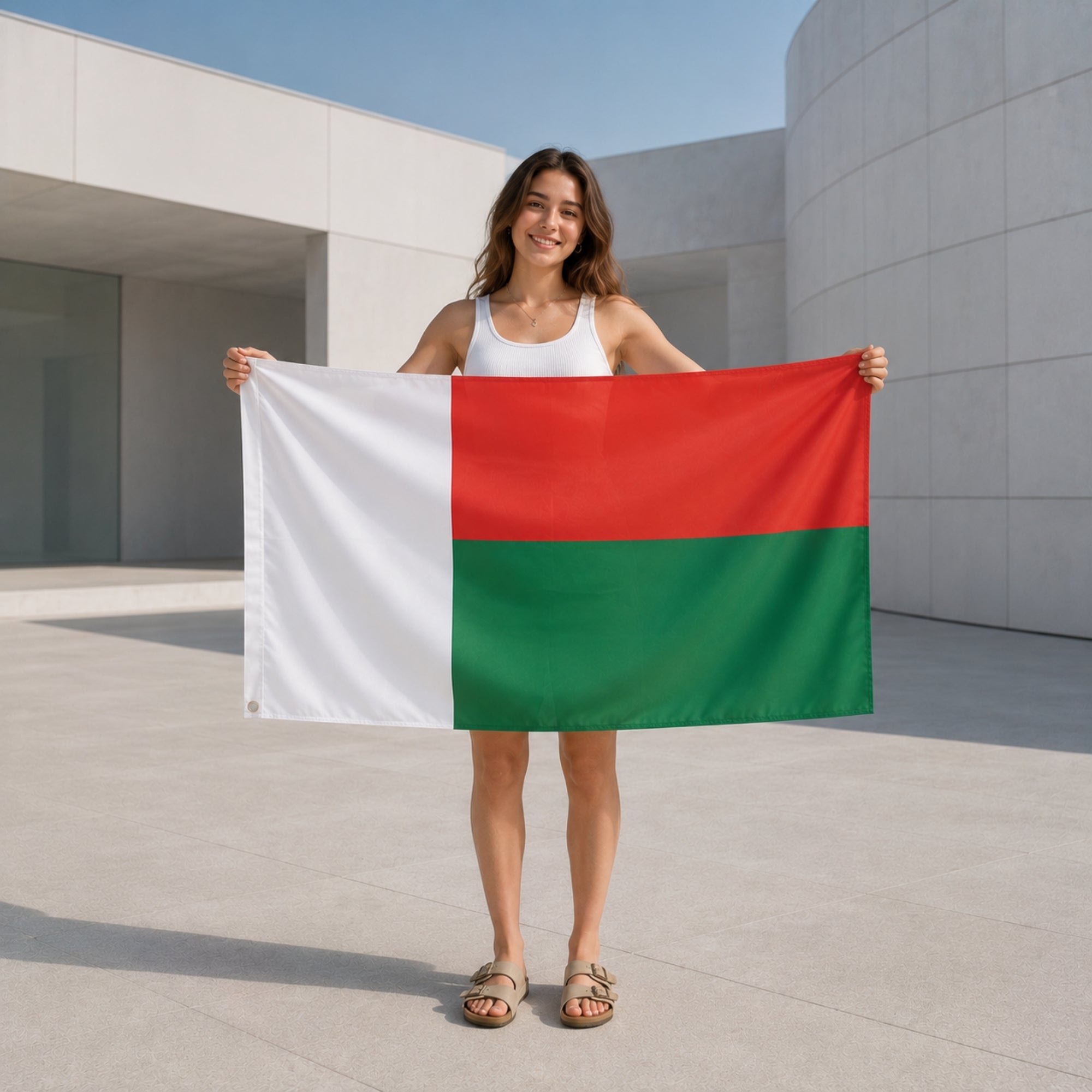 Drapeau - Madagascar