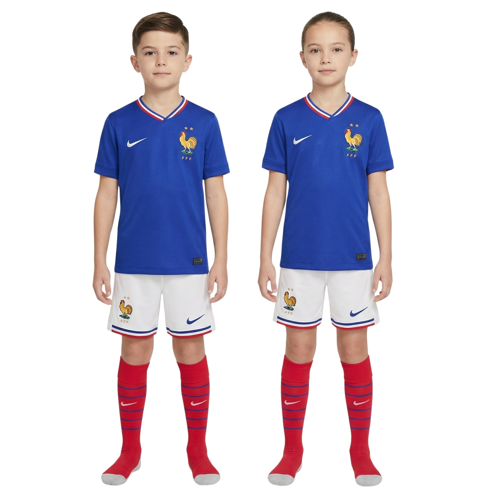 Kit - France Domicile 24/25 - Vue de dos