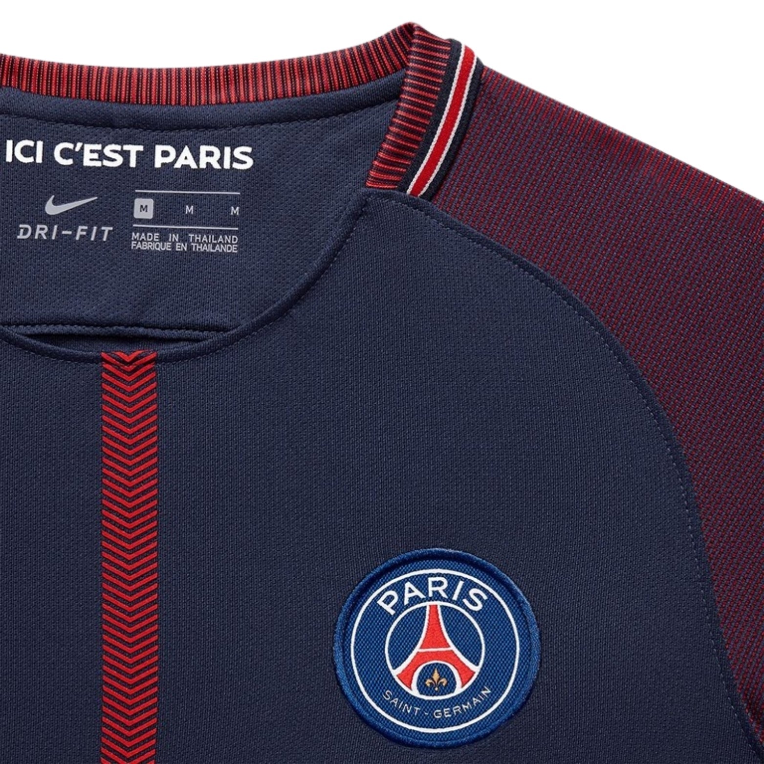 PSG Domicile 17/18 - Détail