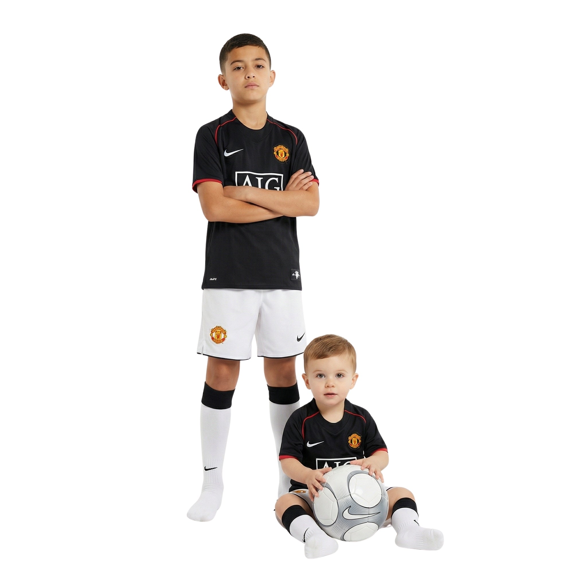 Kit - Manchester United Extérieur 07/08 - Vue de dos