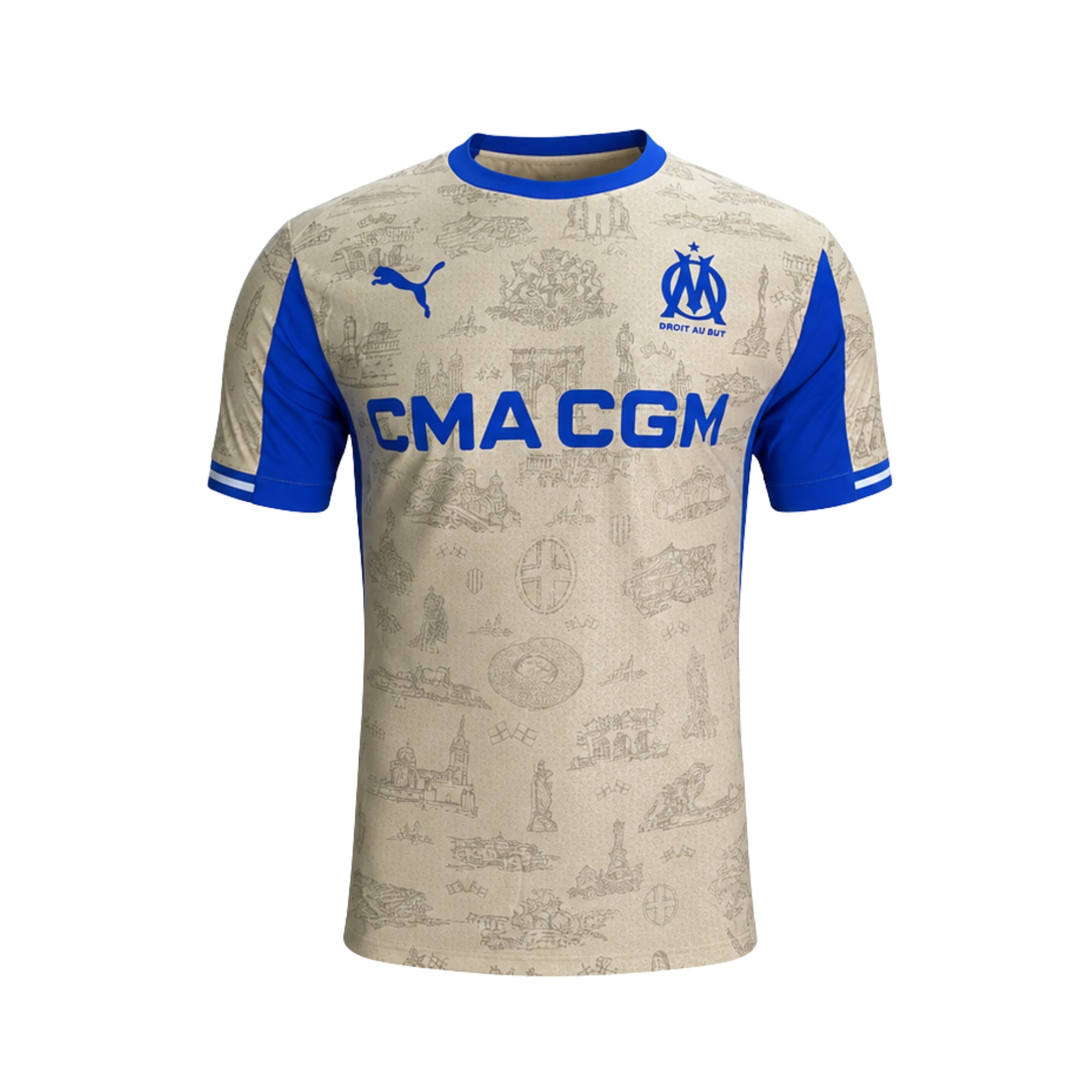 Olympique de Marsella Cuarta 25/26 - Versión Jugador