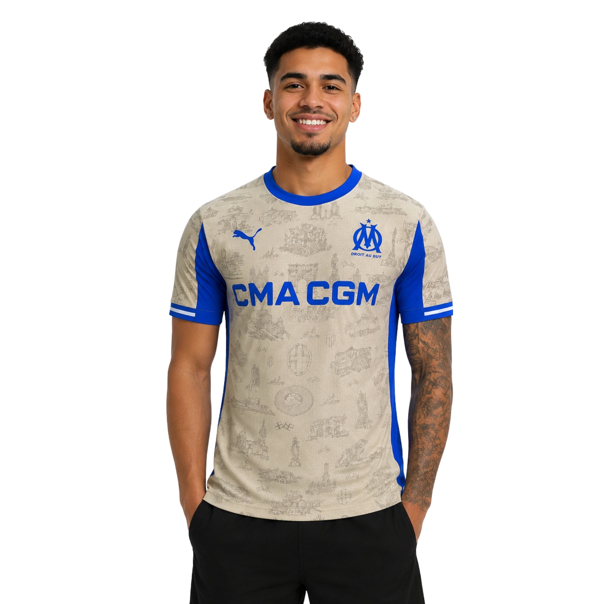 Olympique de Marsella Cuarta 25/26 - Versión Jugador