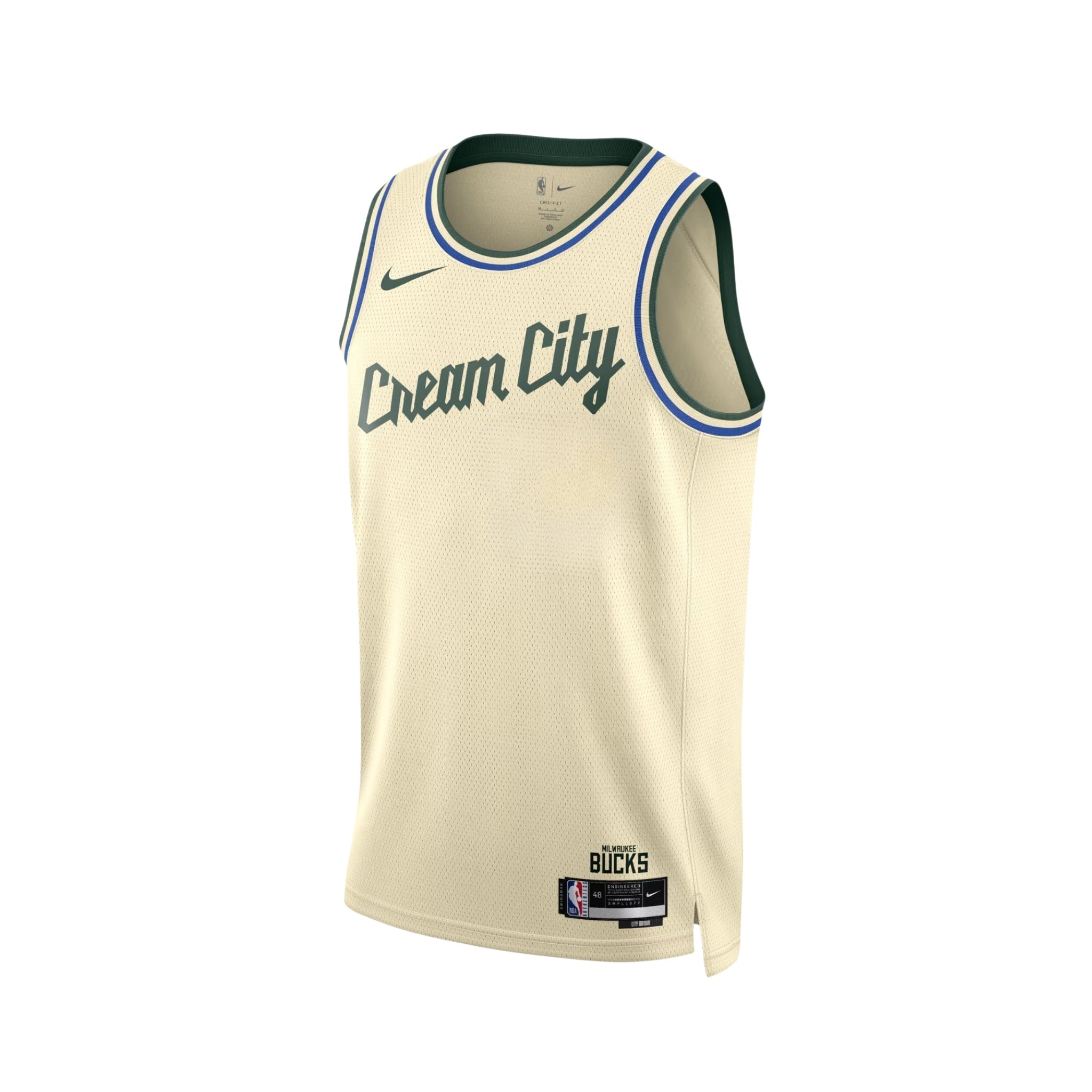 Milwaukee Bucks City Edition 25/26 - Vue de face
