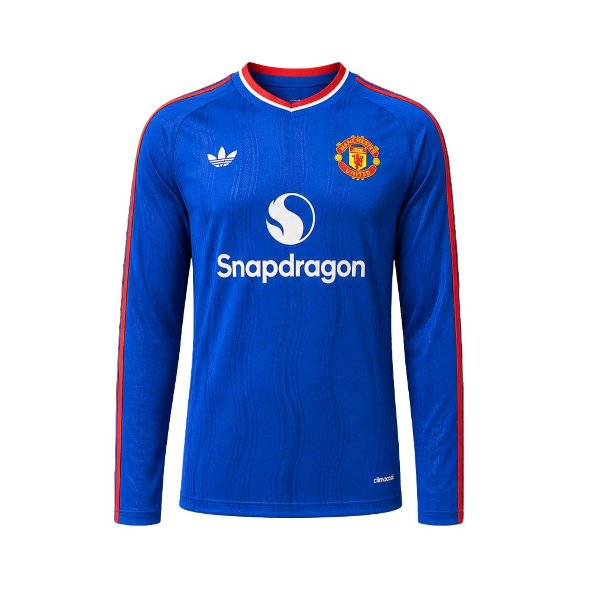 Manchester United Extérieur 25/26 - Manches Longues - Version Joueur