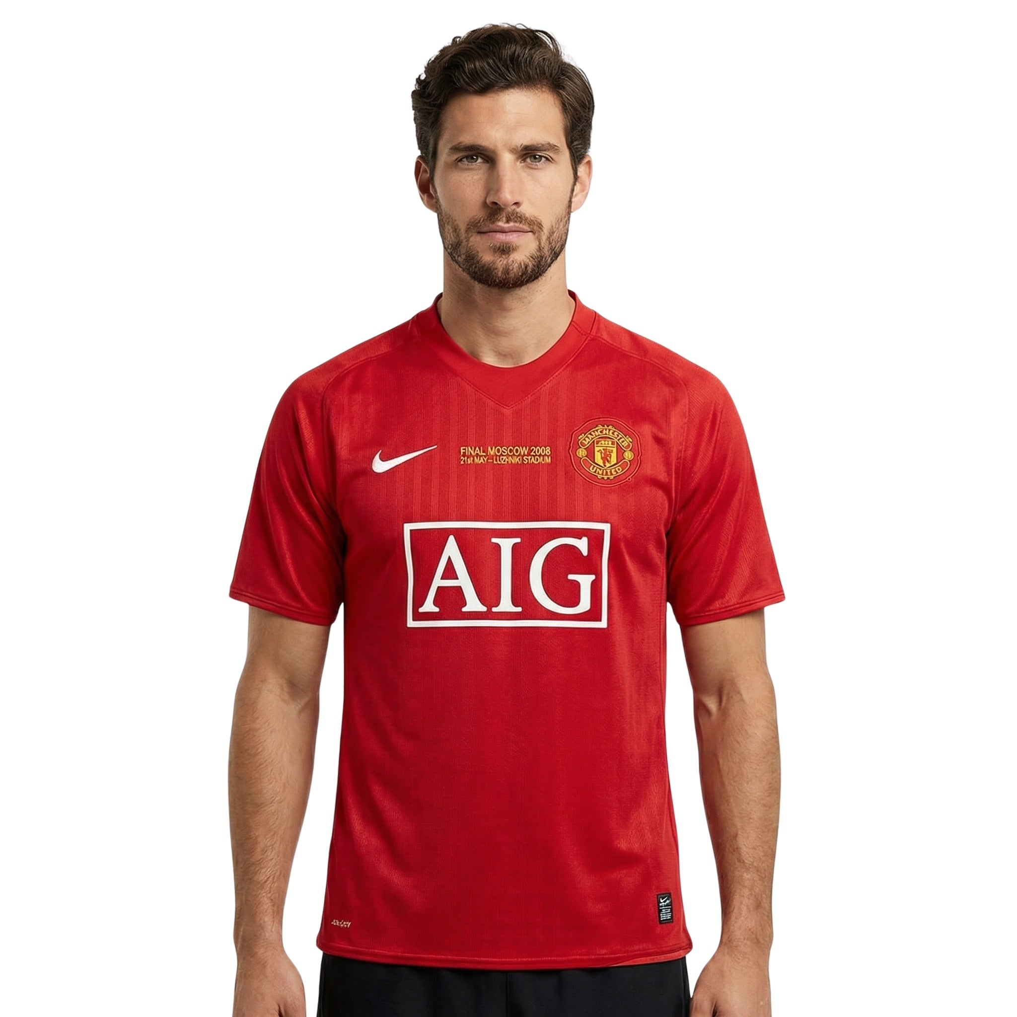 Manchester United Domicile 07/08 - Finale de la Ligue des champions - Vue de dos