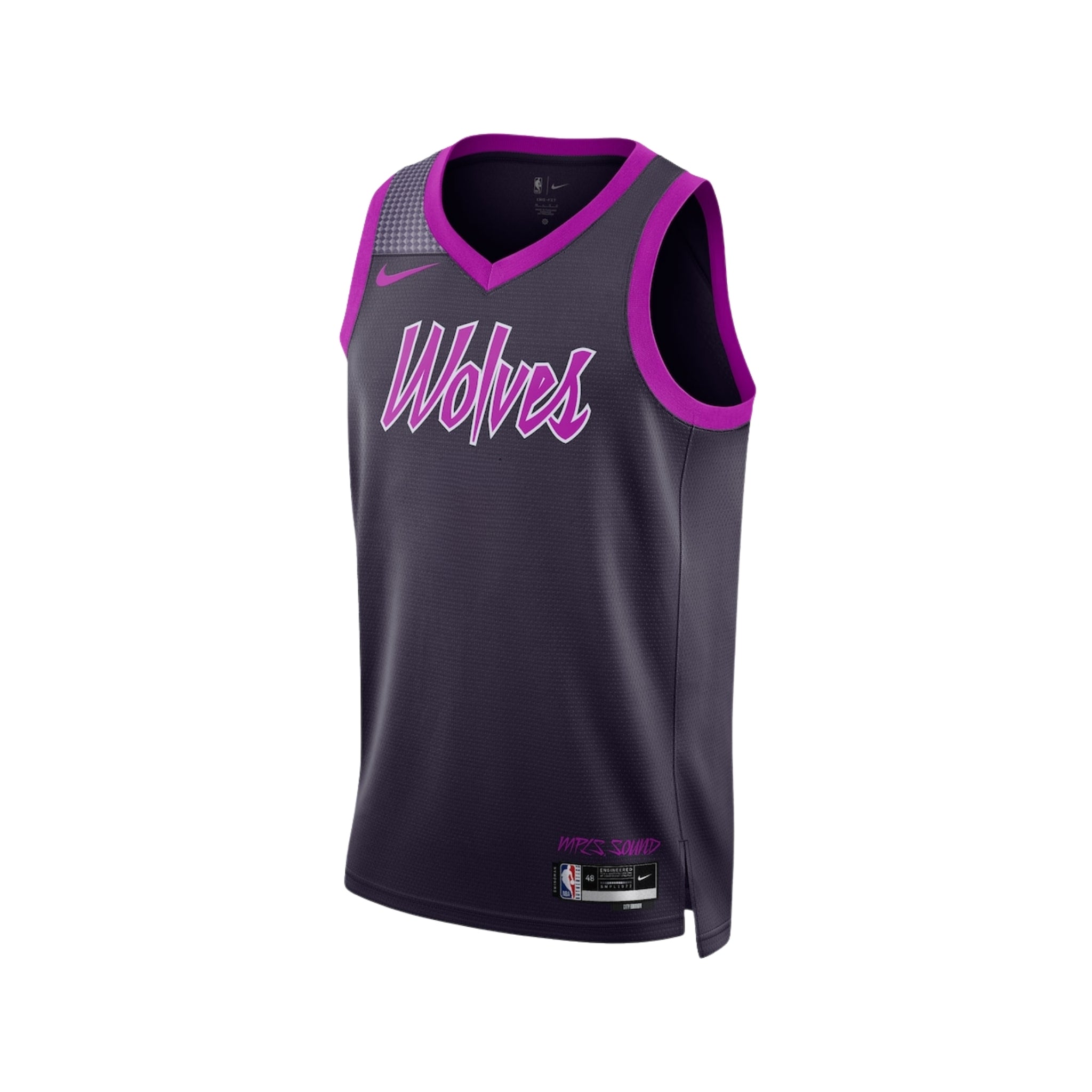 Minnesota Timberwolves City Edition 25/26 - Vue de face