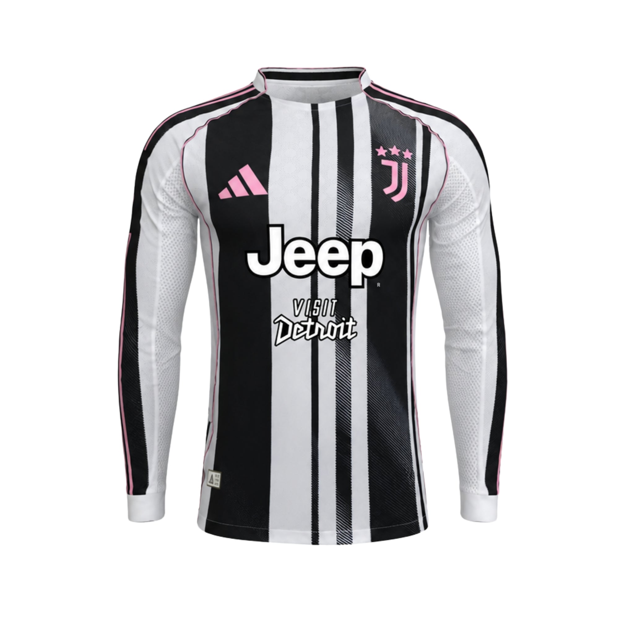 Juventus Local 25/26 - Manga Larga - Versión Jugador