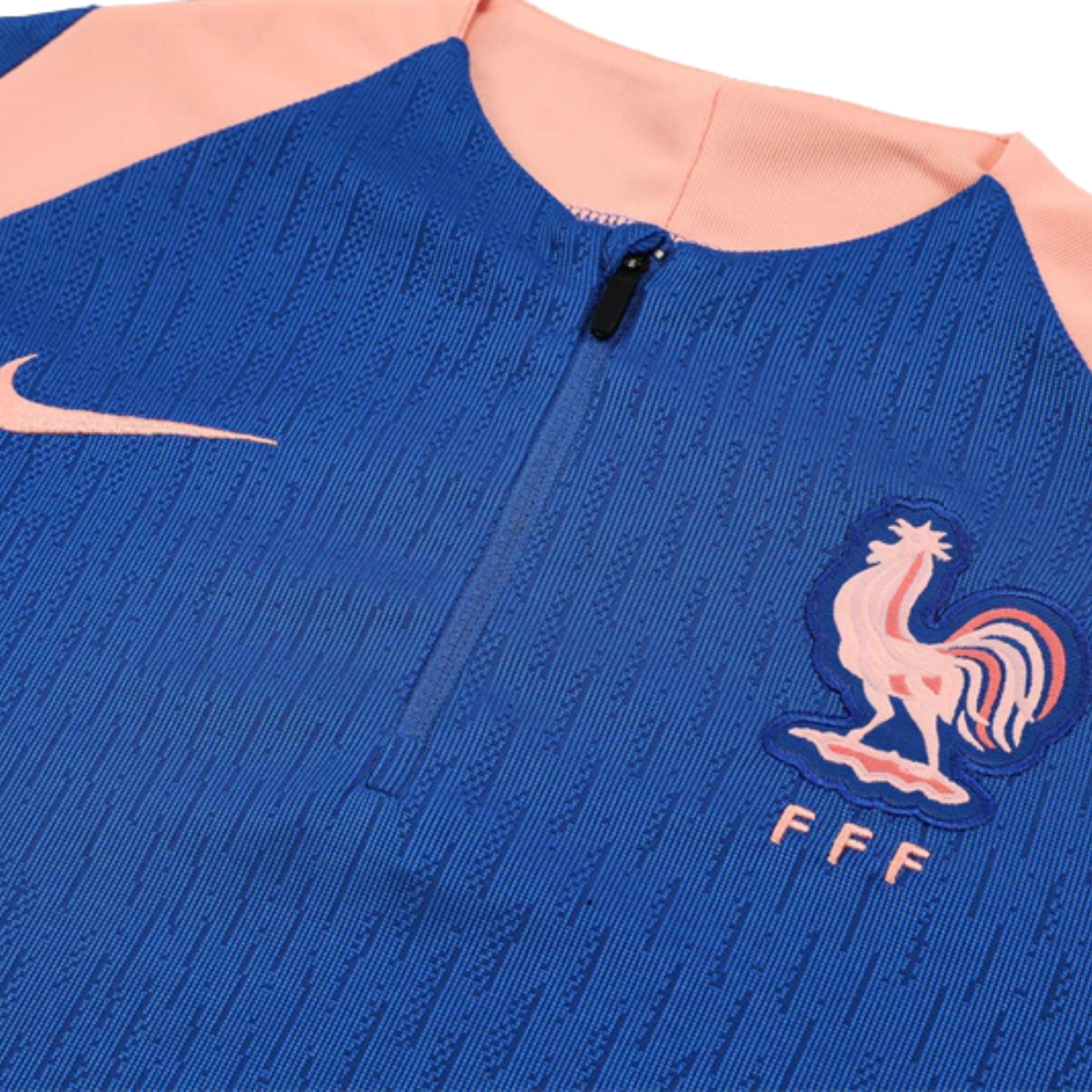 France 25/26 - Survêtement - 1/2 Zip - Version Joueur - Bleu et Orange