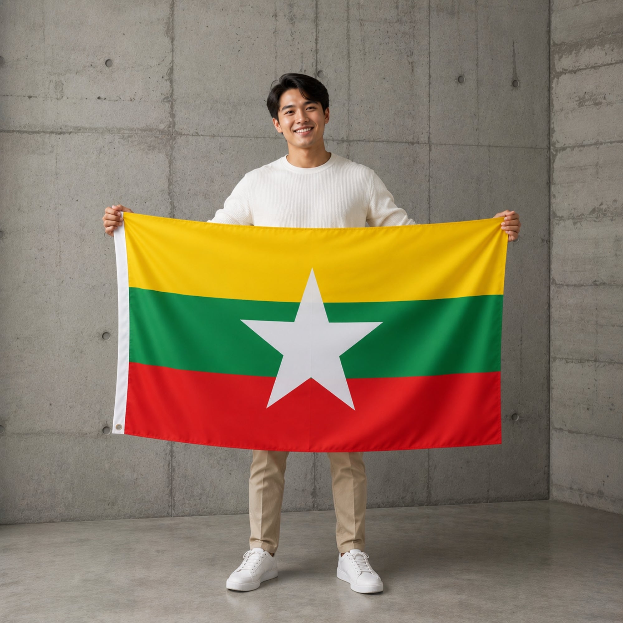 Drapeau - Myanmar