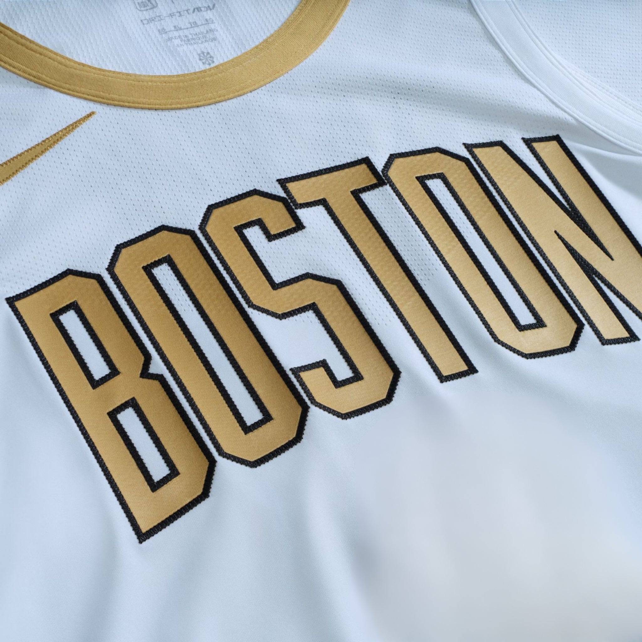 Boston Celtics City Edition 25/26 - Détail