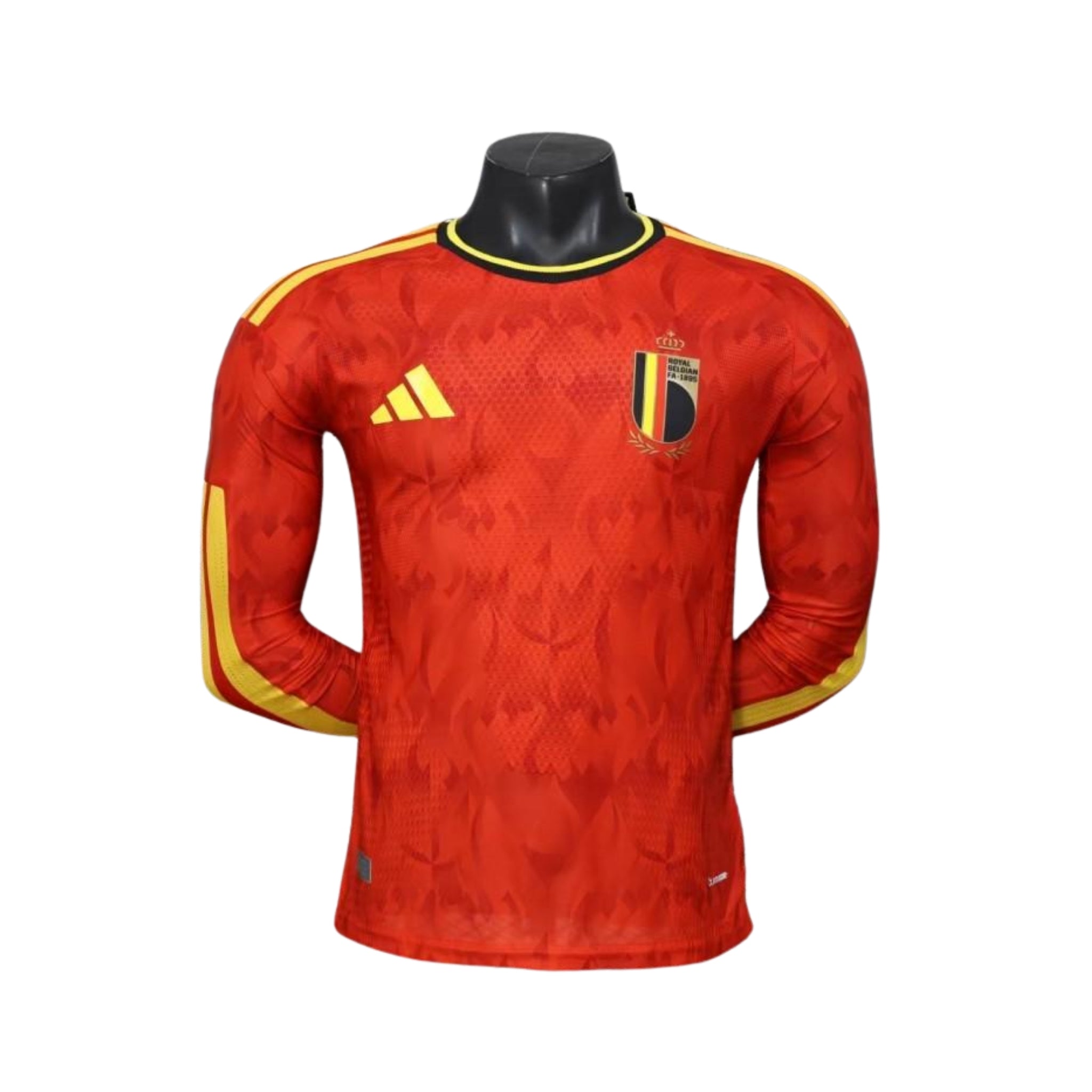 Belgique Domicile 26/27 - Coupe du Monde 2026 - Manches Longues - Version Joueur