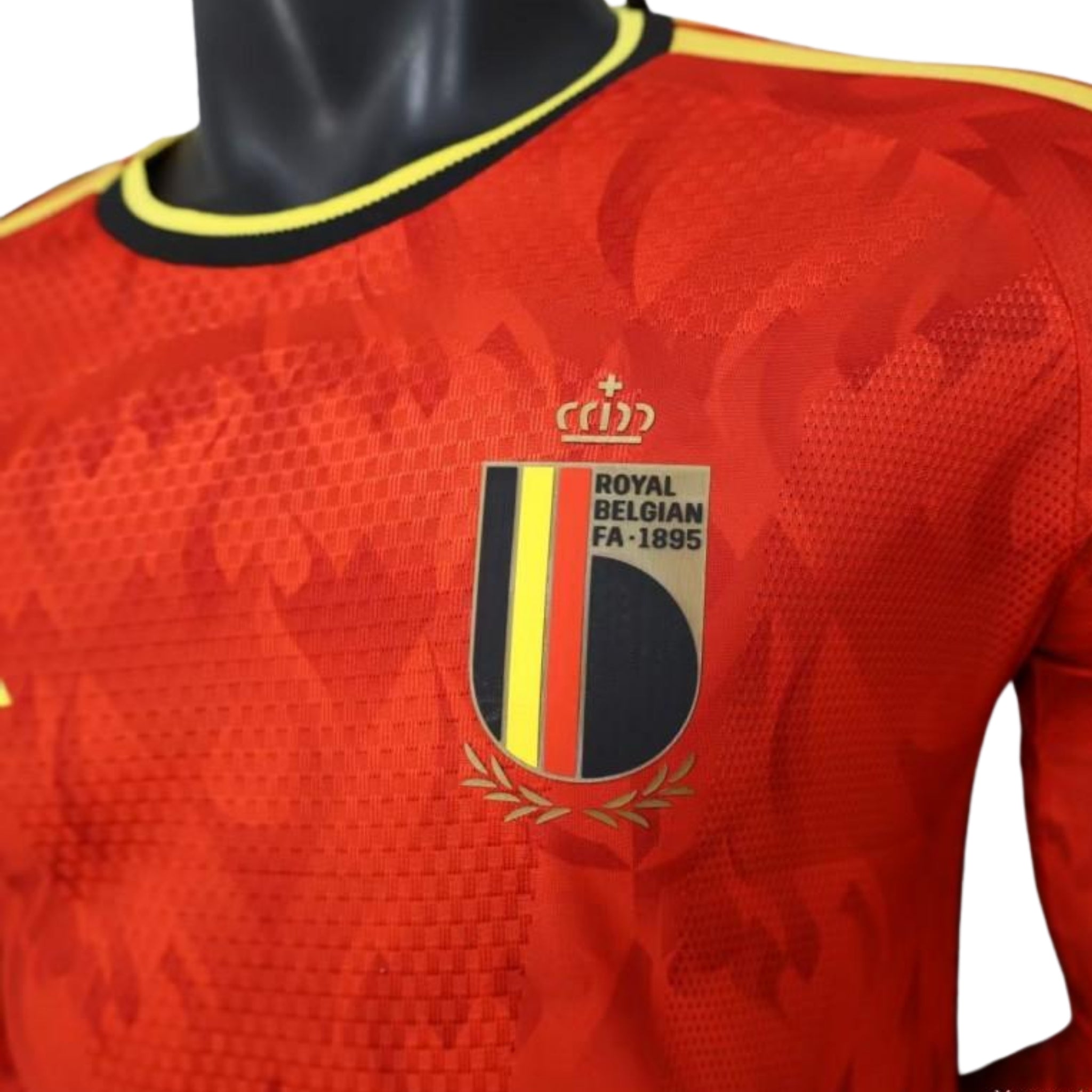 Belgique Domicile 26/27 - Coupe du Monde 2026 - Manches Longues - Version Joueur