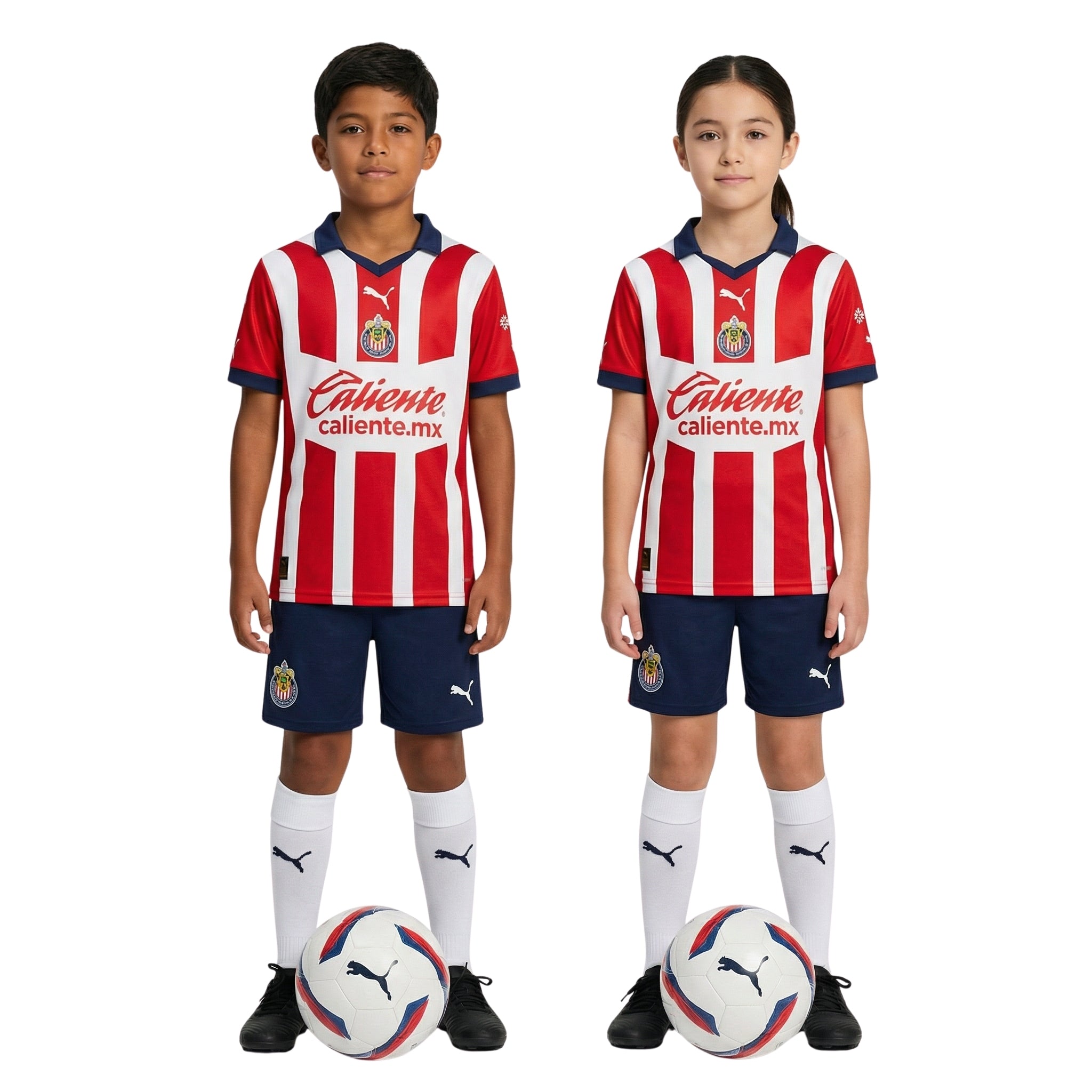 Kit - C.D. Guadalajara Chivas Domicile 23/24 - Vue de dos