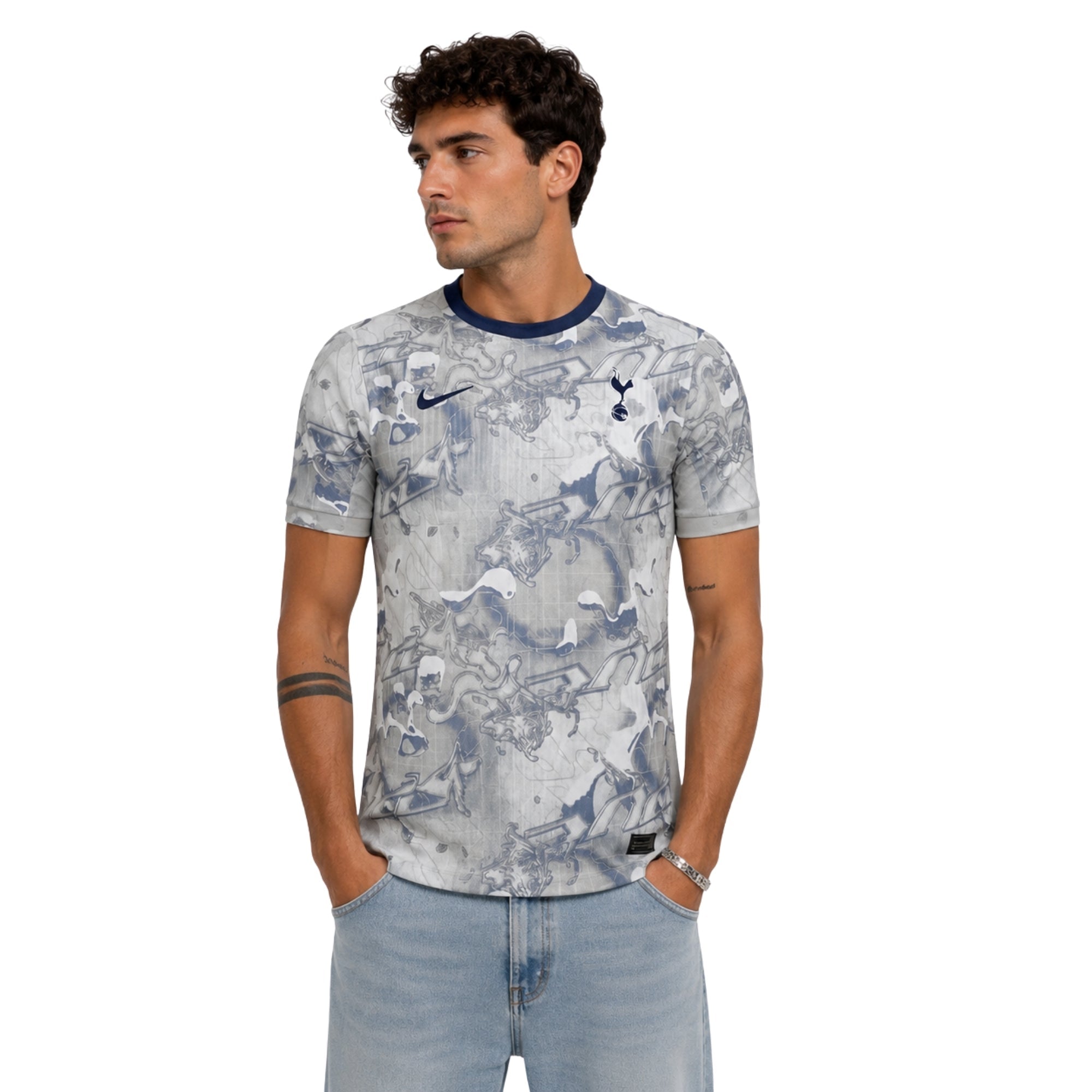 Tottenham Hotspur Édition Spéciale 25/26 - Version Joueur - Gris