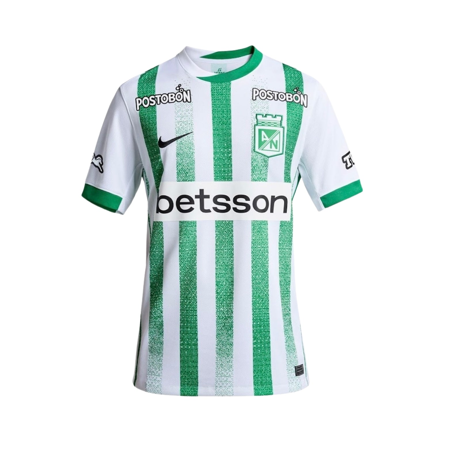 Atlético Nacional Domicile 25/26 - Vue de face
