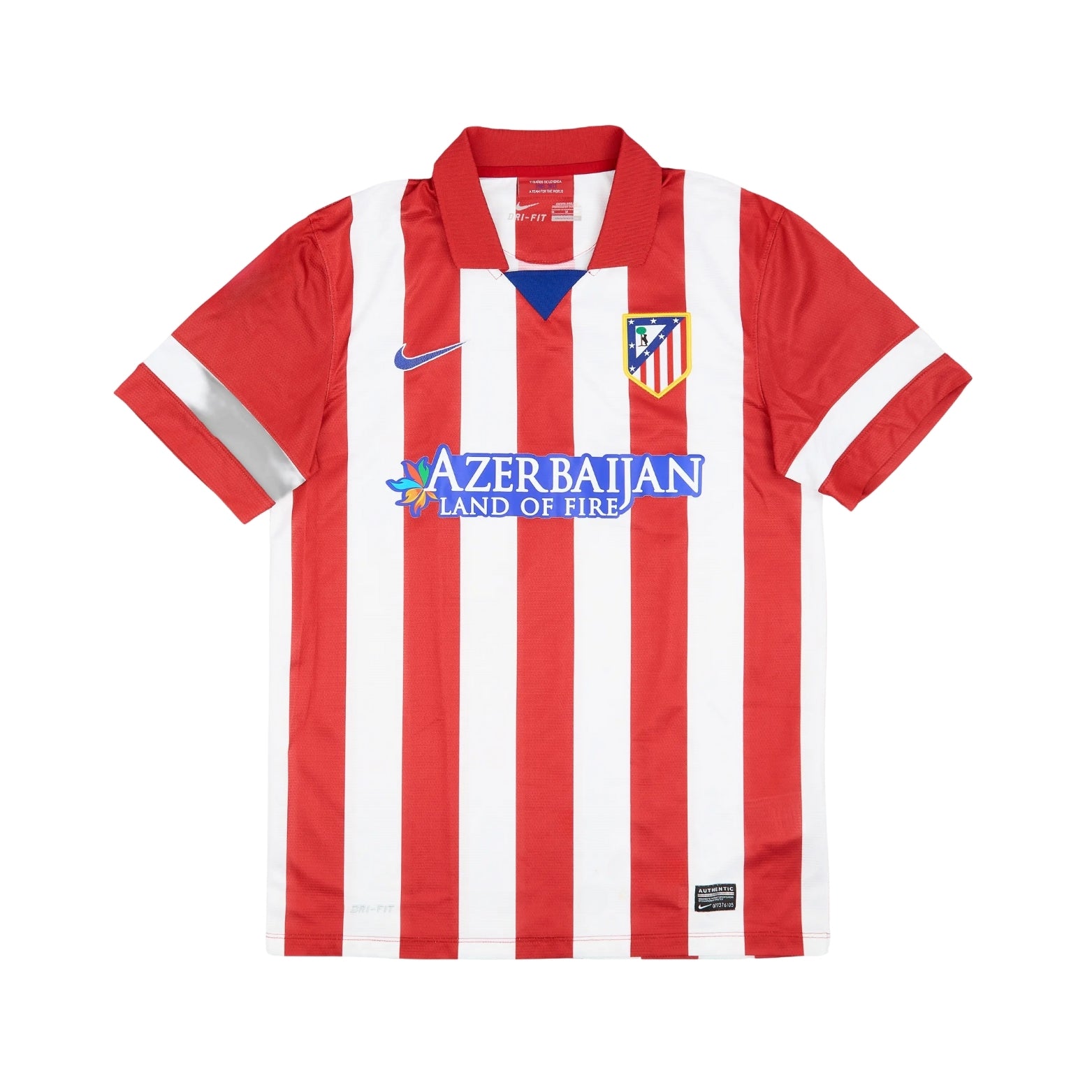 Atlético de Madrid Domicile 13/14 - Vue de face