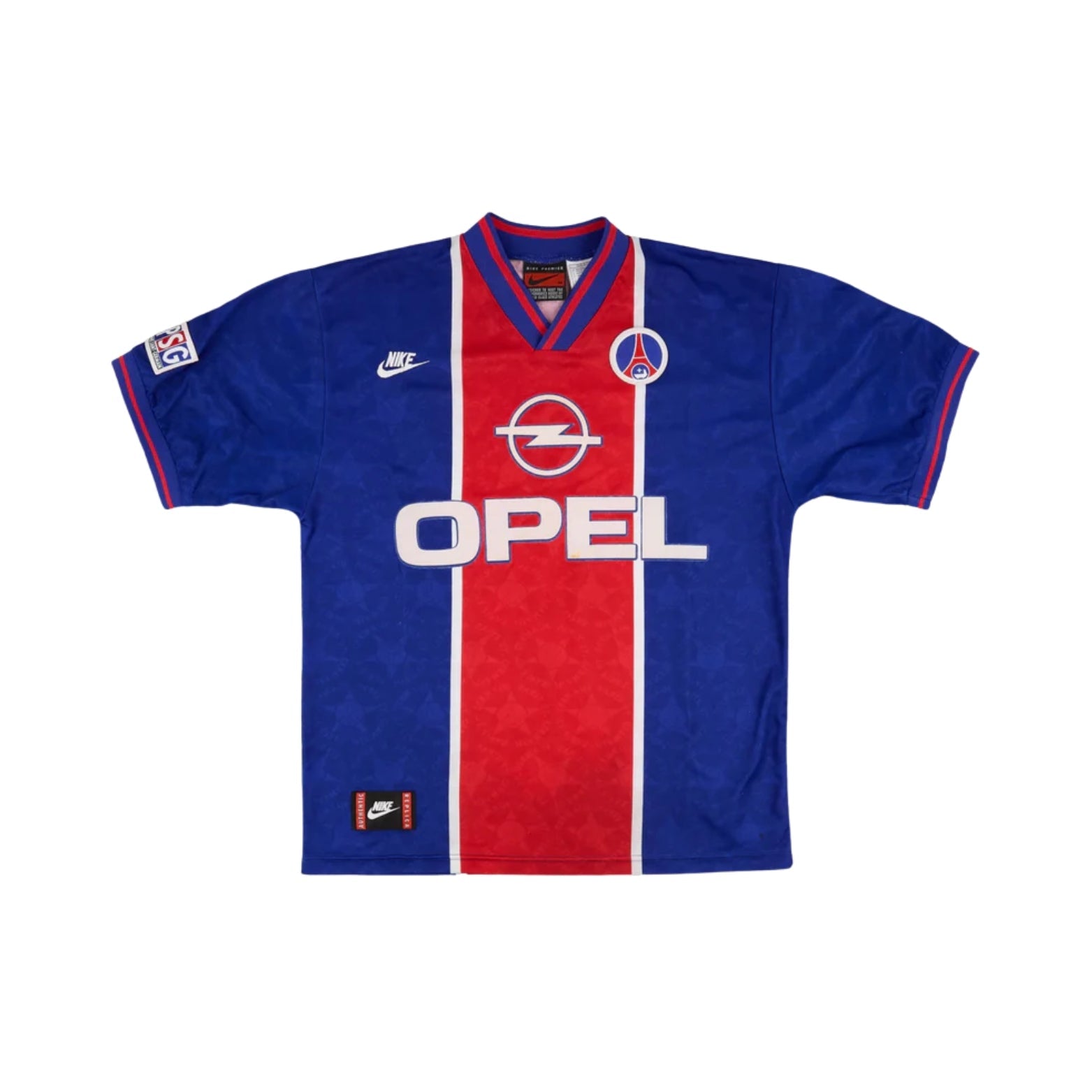 PSG Domicile 95/96 - Vue de face