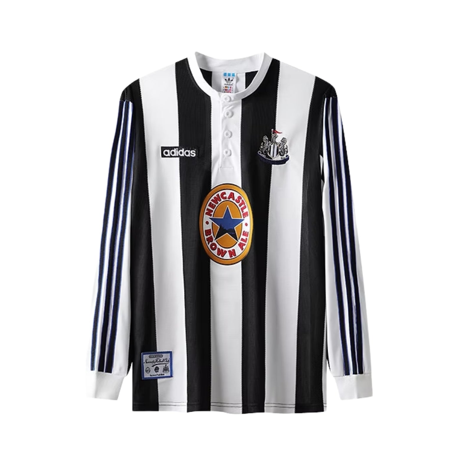 Newcastle United Domicile 95/96 - Manches Longues