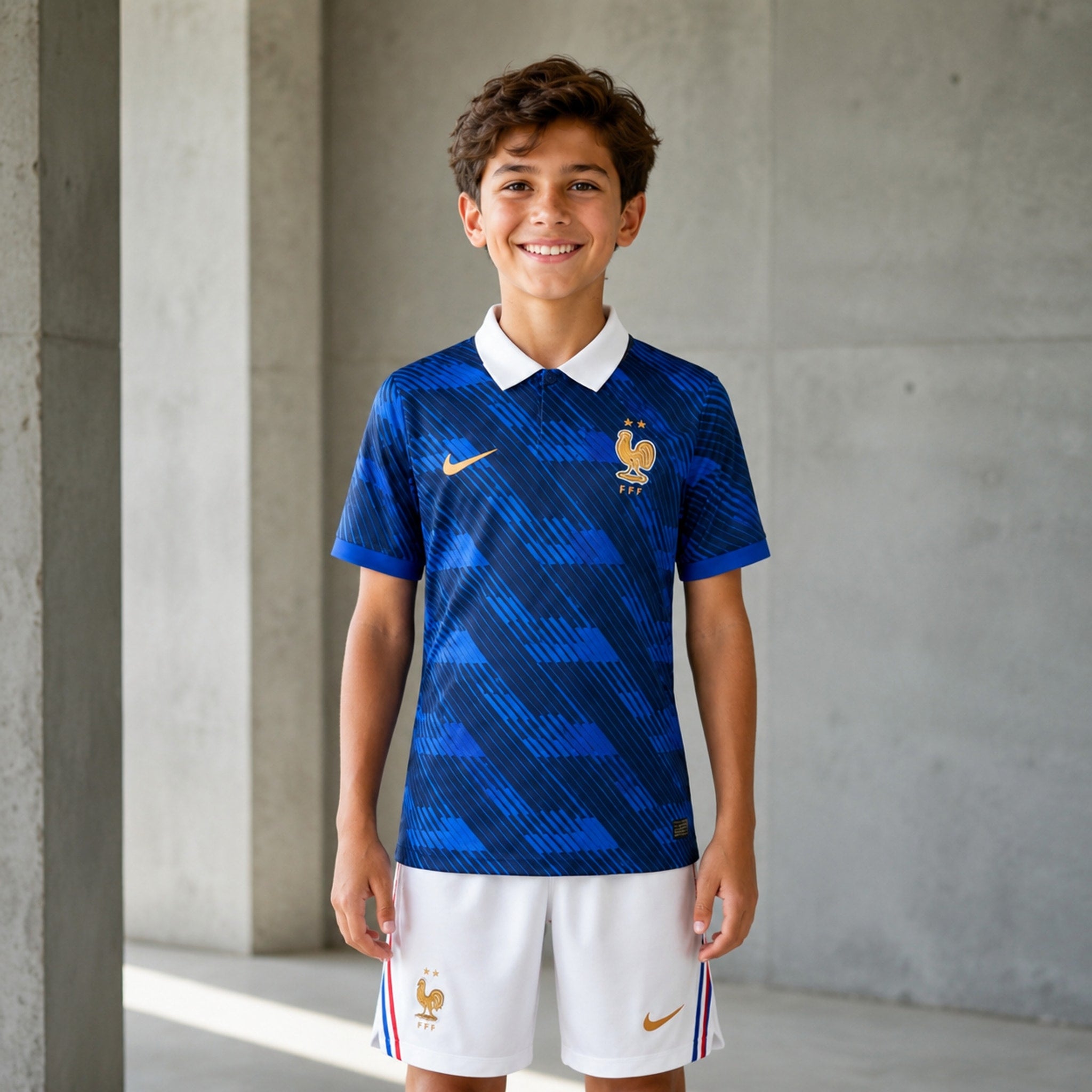Francia - Kit Local Infantil 26/27 - Copa del Mundo 2026