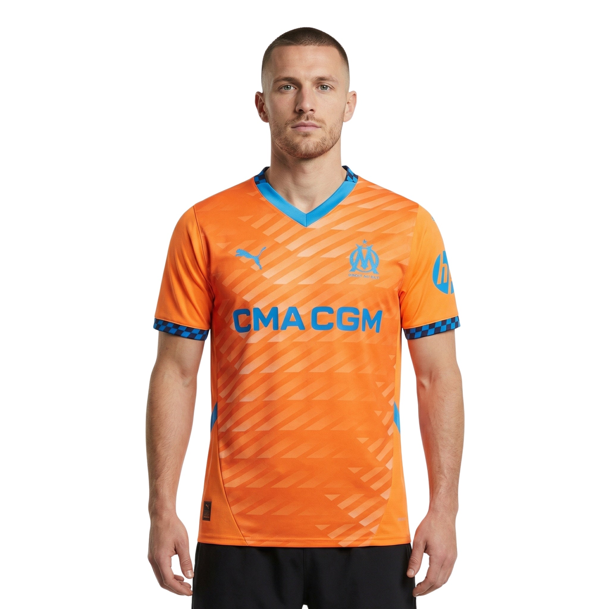 Olympique de Marseille Troisième 24/25 - Vue de dos