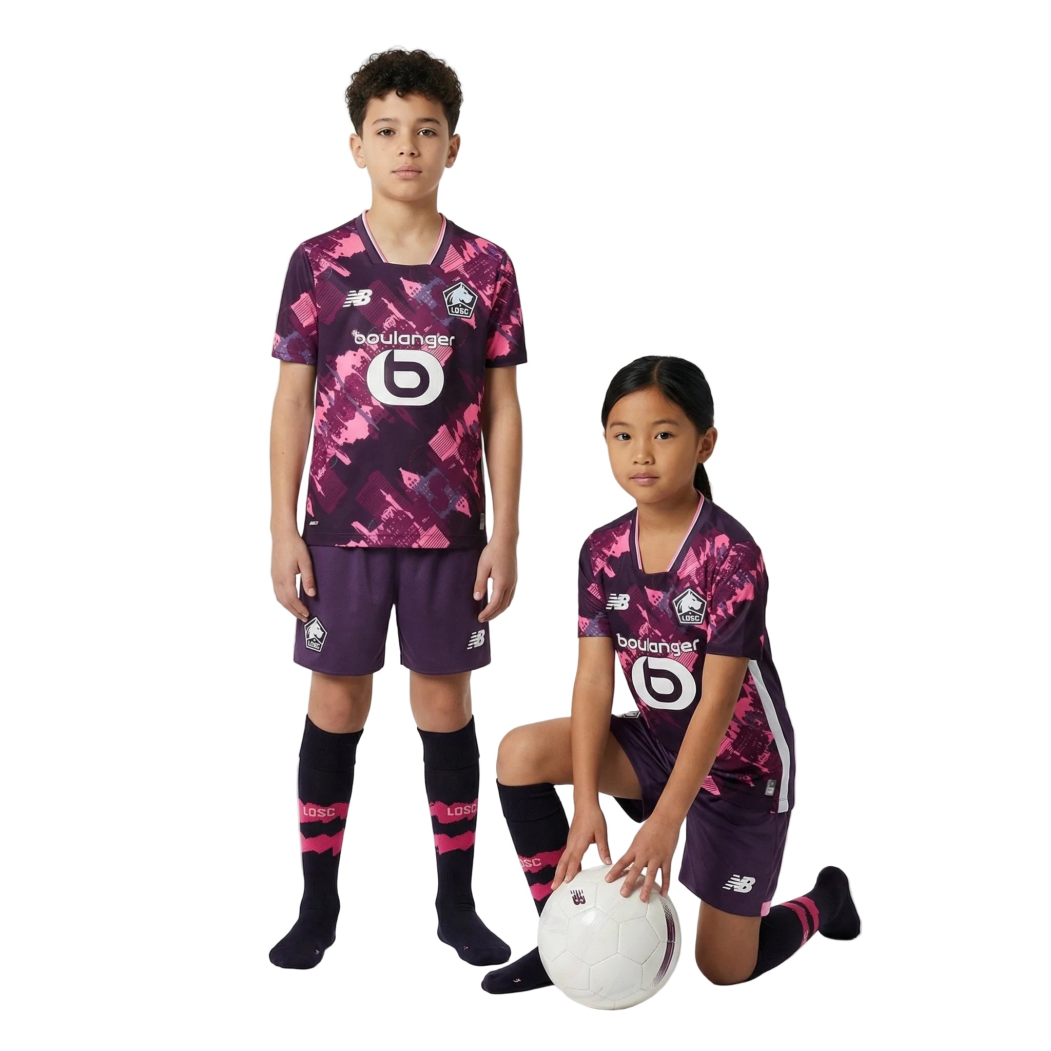 Kit - Lille OSC Quatrième 25/26 - Vue de dos