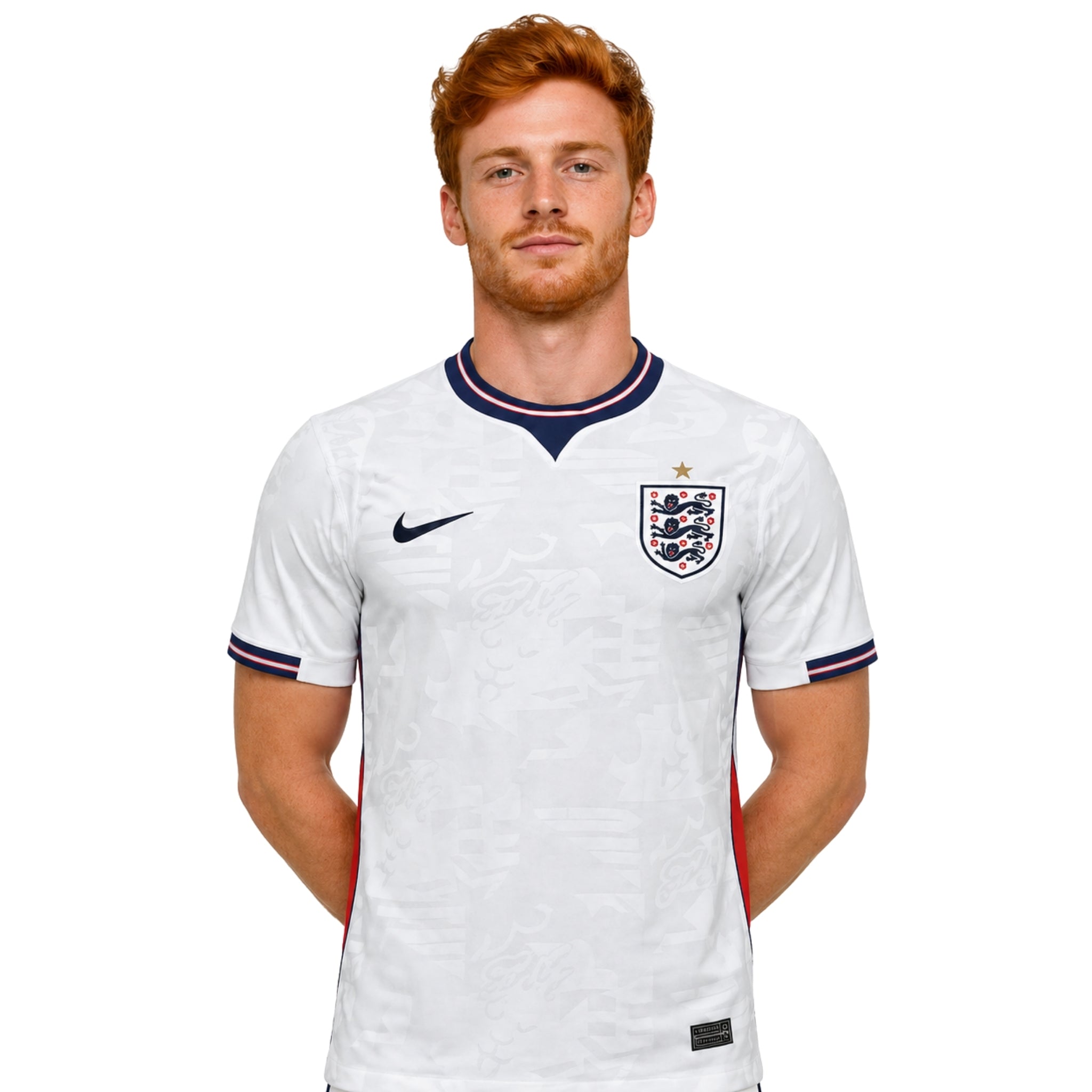 Angleterre Domicile 26/27 - Coupe du Monde 2026 - Version Joueur