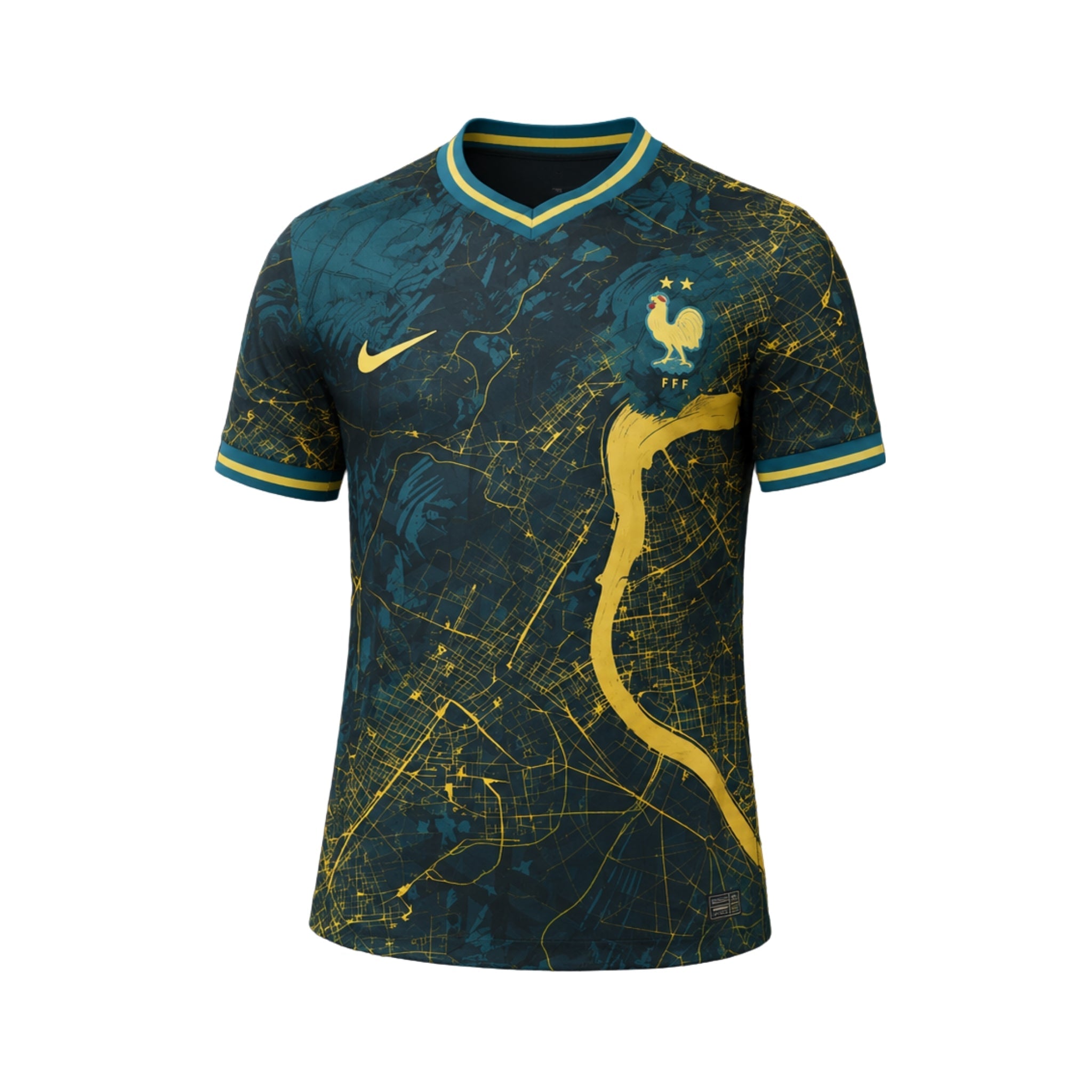 Maillot France Édition Spéciale 26/27 - Coupe du Monde 2026 - Version Joueur, à plat avant