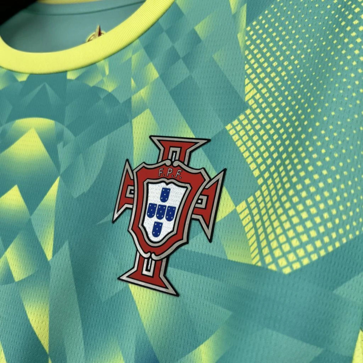 Portugal Gardiens de But 26/27 - Coupe du Monde 2026 - Vert Clair et Jaune