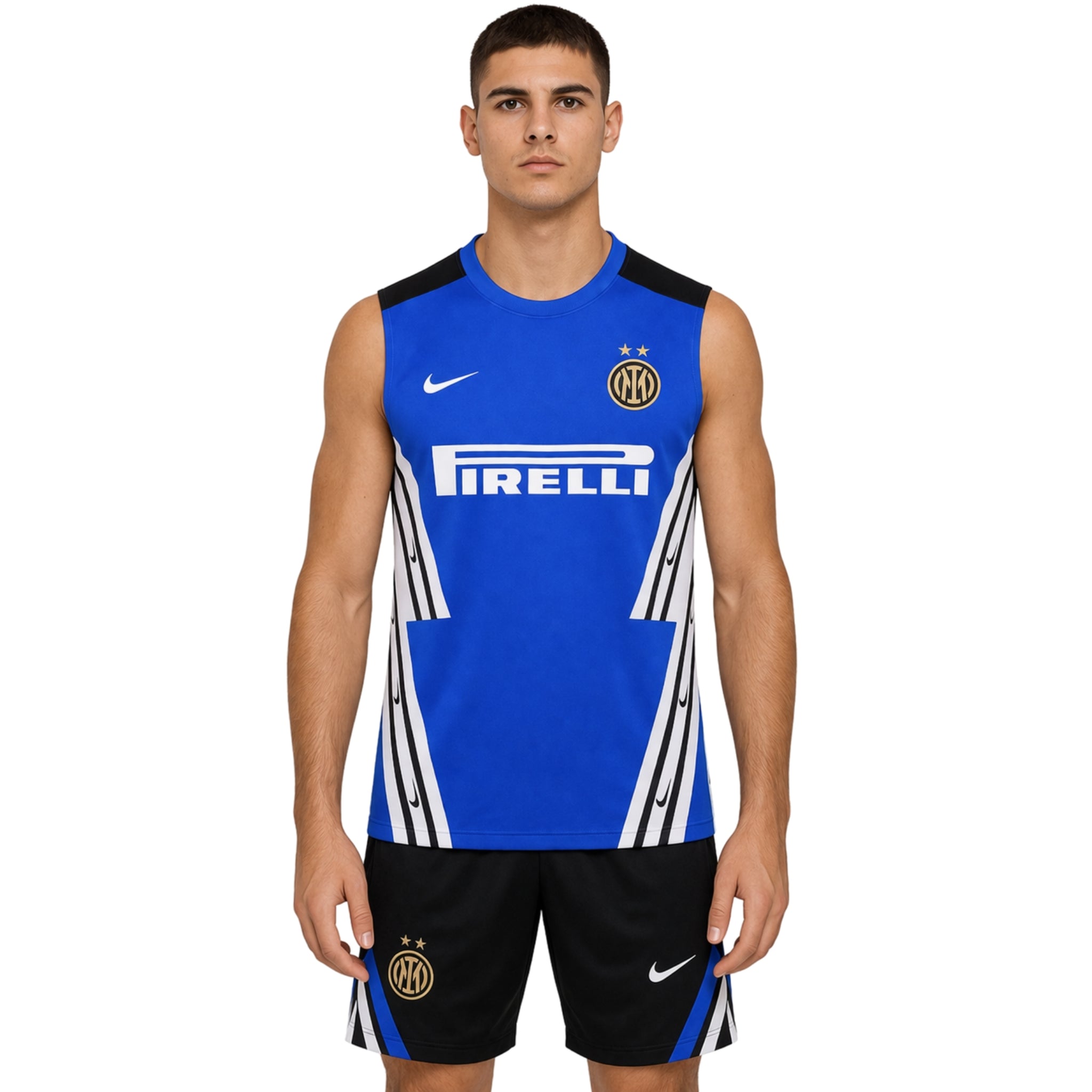 Inter Milan 25/26 - Équipement de Entraînement - Manches Cava - Vue de dos