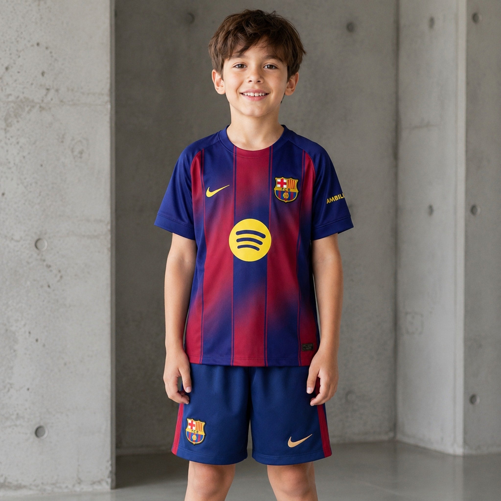 Kit - Barcelone Domicile 25/26, vu de dos