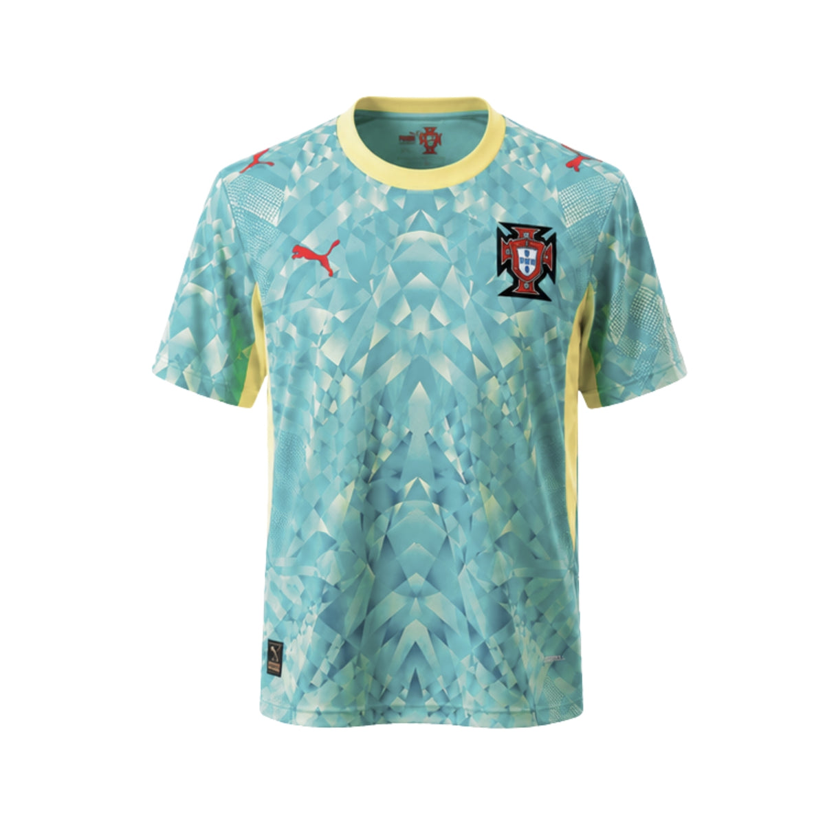 Portugal Gardiens de But 26/27 - Coupe du Monde 2026 - Vert Clair et Jaune