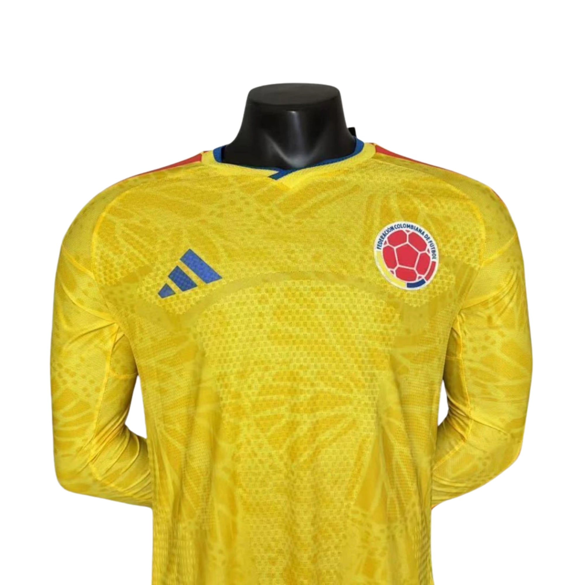 Colombie Domicile 26/27 - Coupe du Monde 2026 - Manches Longues - Version Joueur