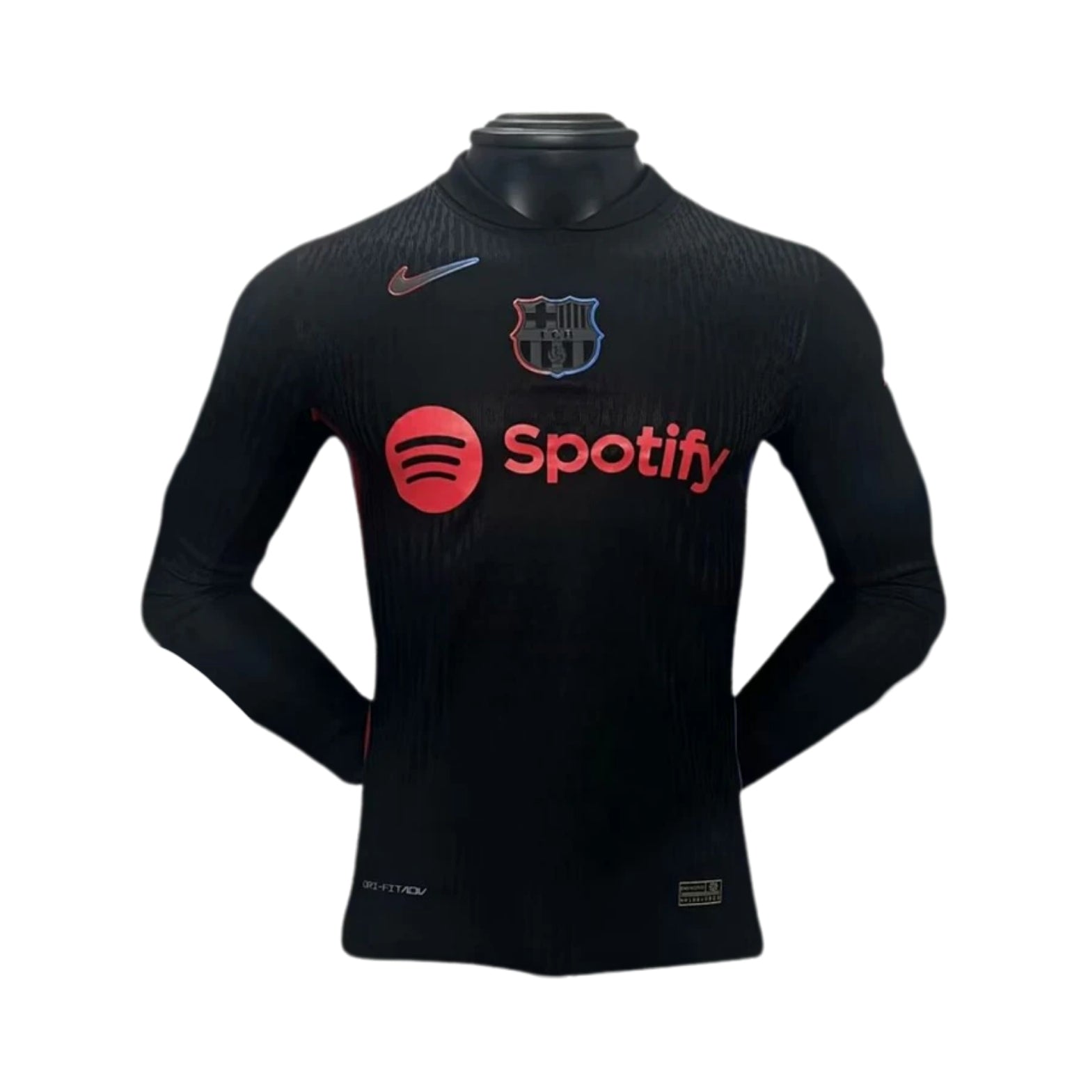 Barcelone Extérieur 24/25 - Manches Longues - Version Joueur