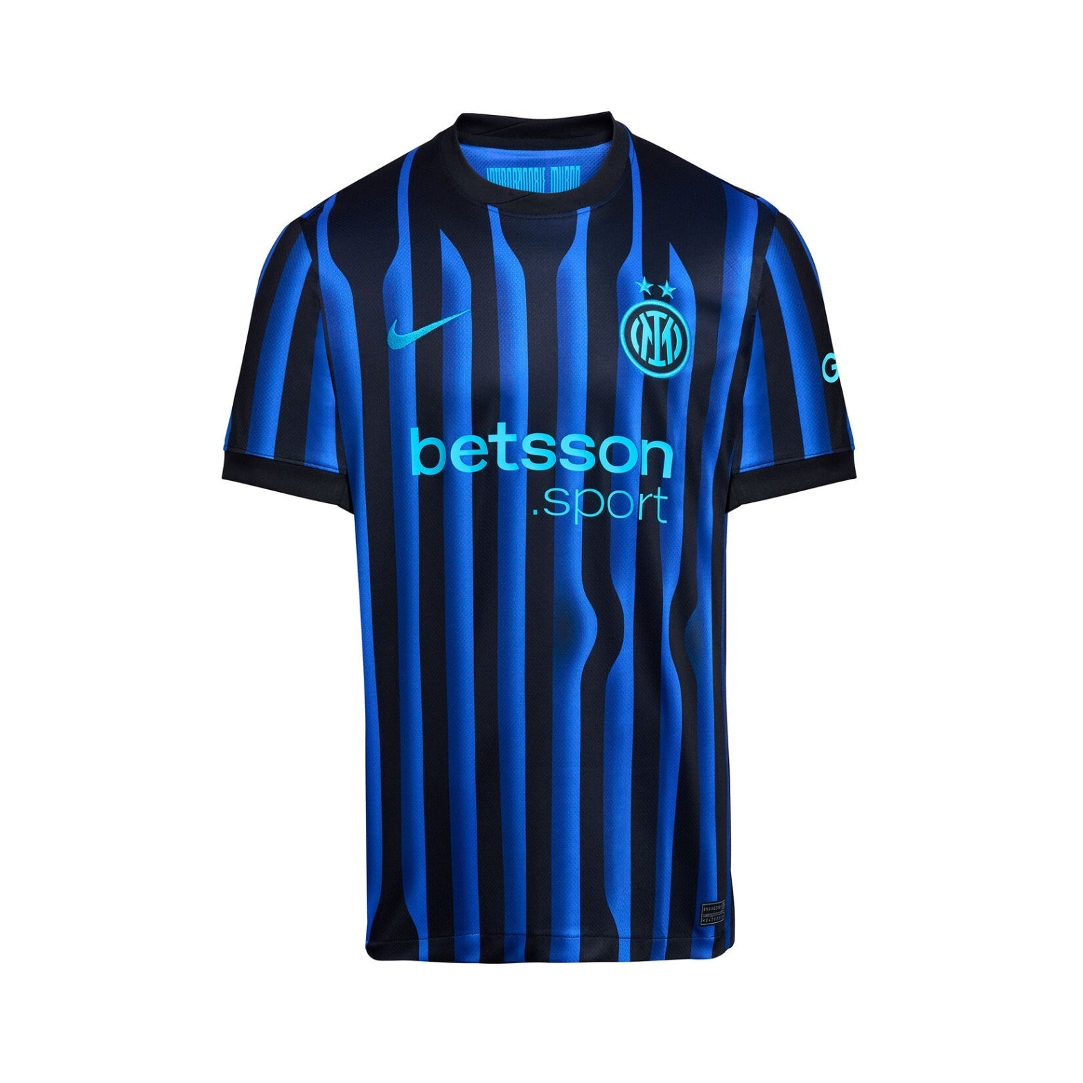 Inter Milan Domicile 25/26 - Vue de face
