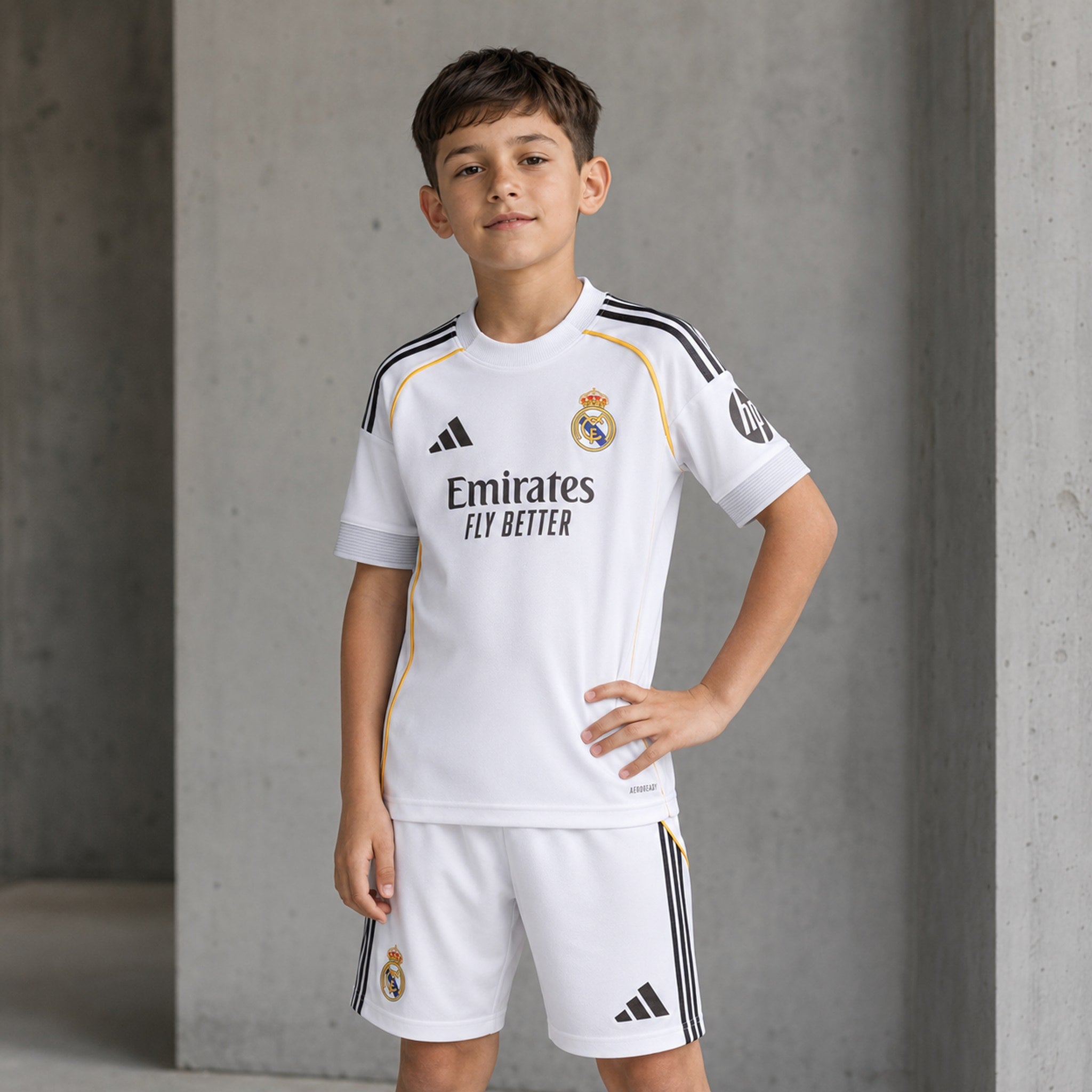 Kit Infantil Real Madrid Local 25/26
