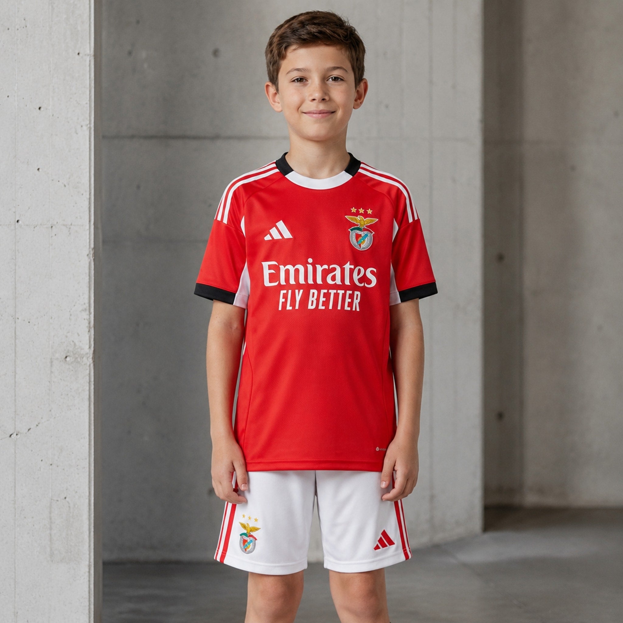 Kit Infantil Benfica Local 25/26