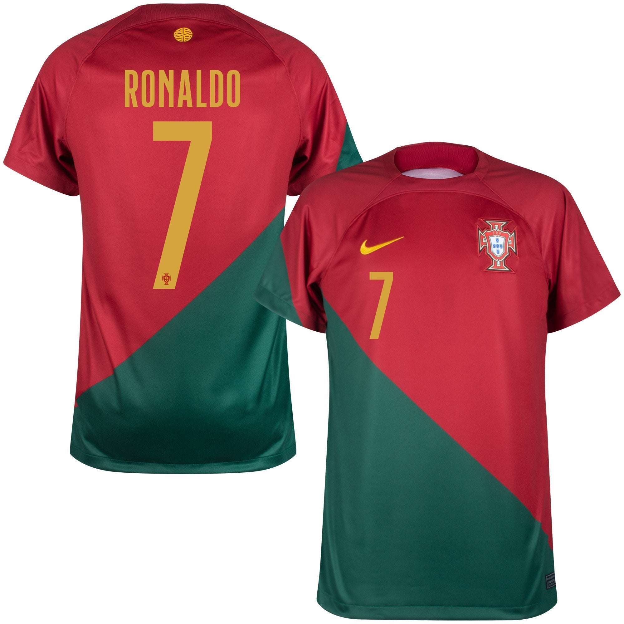 Portugal Domicile 22/23 - Ronaldo 7 - Vue de face