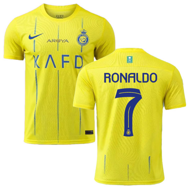 Al-Nassr Domicile 23/24 - Ronaldo 7 - Vue de face